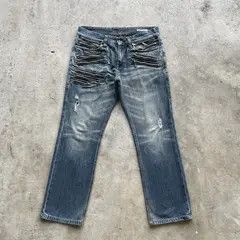 VIBE Vintage harajuku style denim pants Size US 32 / EU 48 - 3 Thumbnail