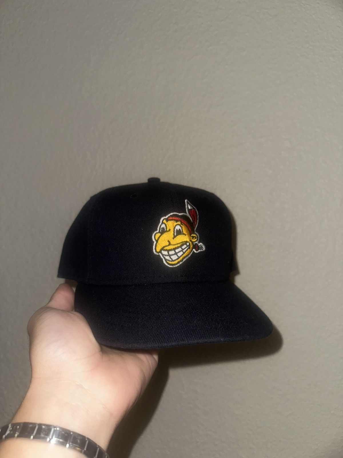 Hat Club Indians retro hat club 7 1/4 Size ONE SIZE - 1 Thumbnail