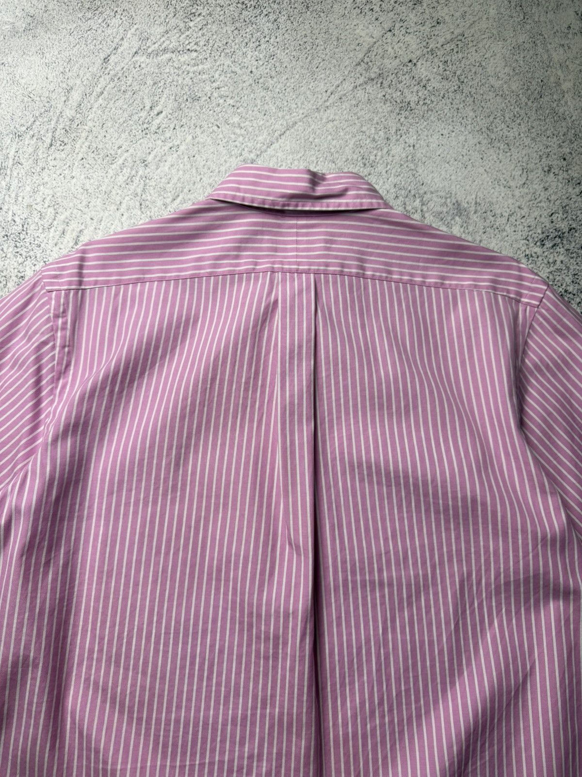 Polo Ralph Lauren Vintage RALPH LAUREN Striped Short Sleeved Shirt Rare Size US XL / EU 56 / 4 - 21 Thumbnail