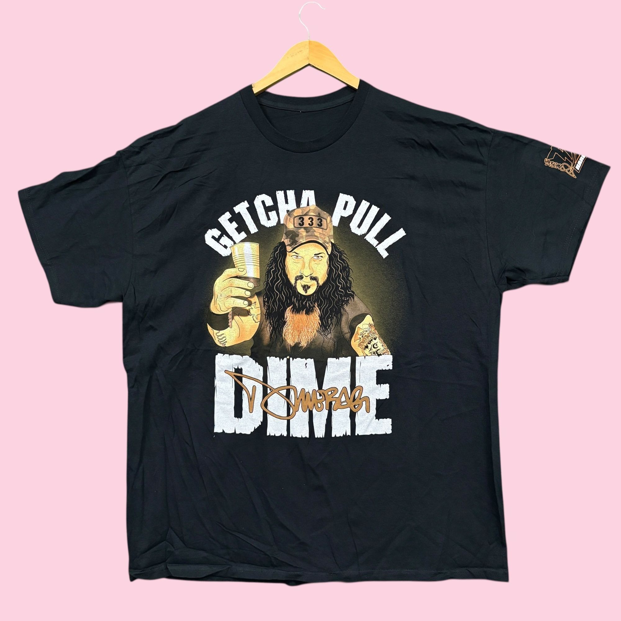 Band Tees Dimebag Darrell Getcha Pull Dime North American Tour Tee 2XL Size US XXL / EU 58 / 5 - 1 Thumbnail