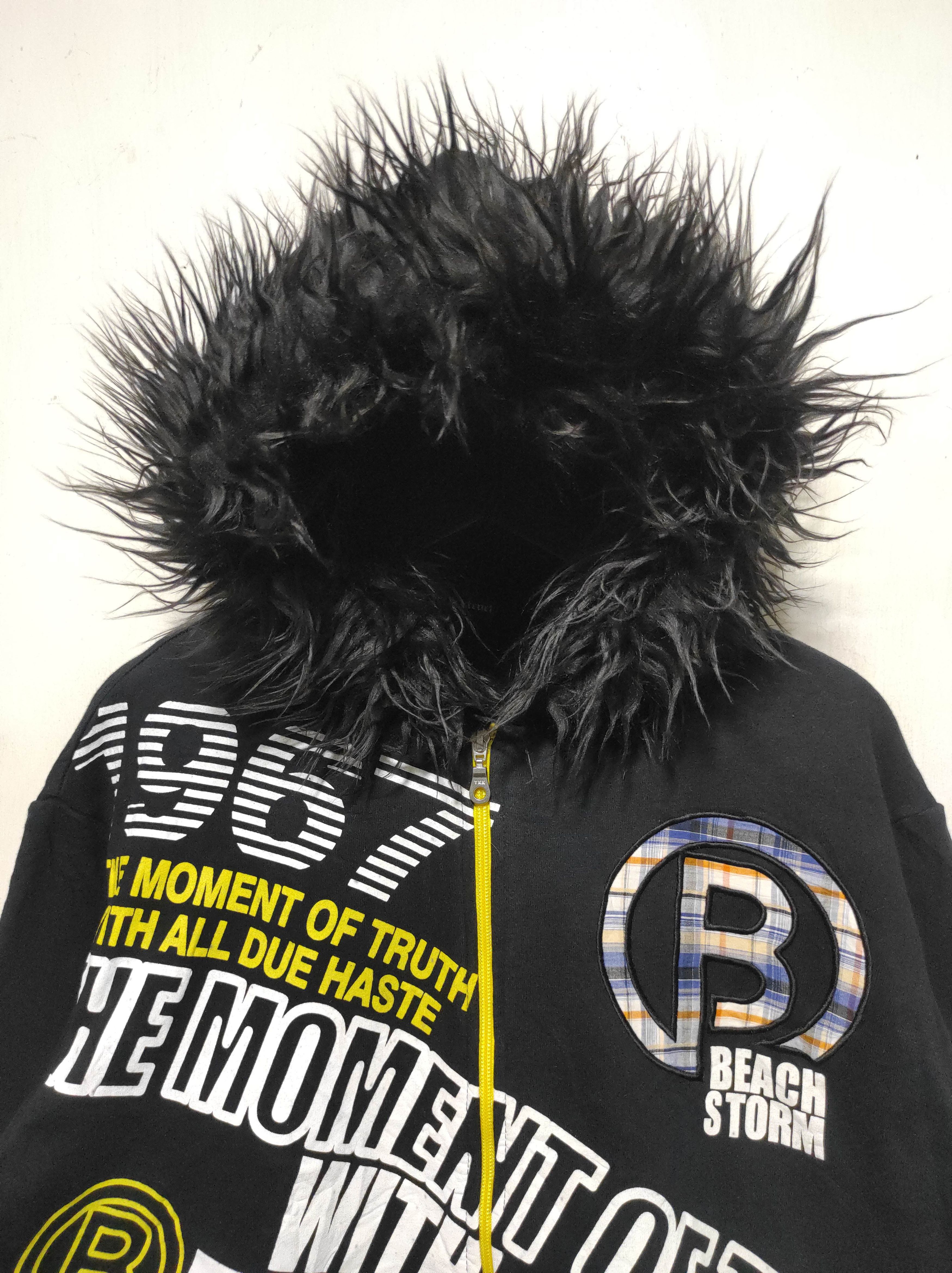 If Six Was Nine Detective Struct Black Zipper Fur Hoodie i6w9 Lgb Style Size US L / EU 52-54 / 3 - 4 Thumbnail