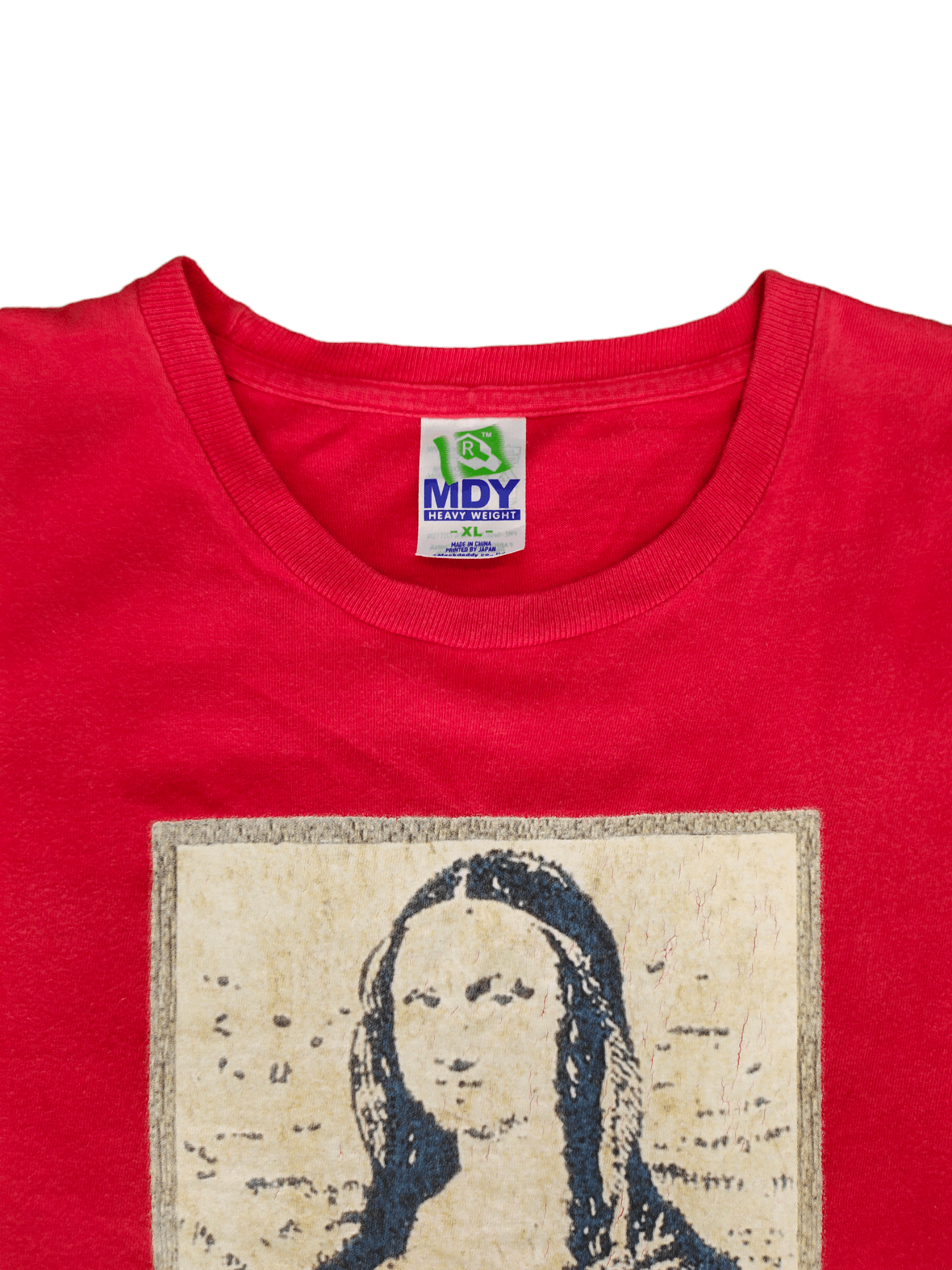 Vintage Vintage Mackdaddy Mona Lisa By Leonardo da Vinci Art T-Shirt Size US L / EU 52-54 / 3 - 4 Thumbnail