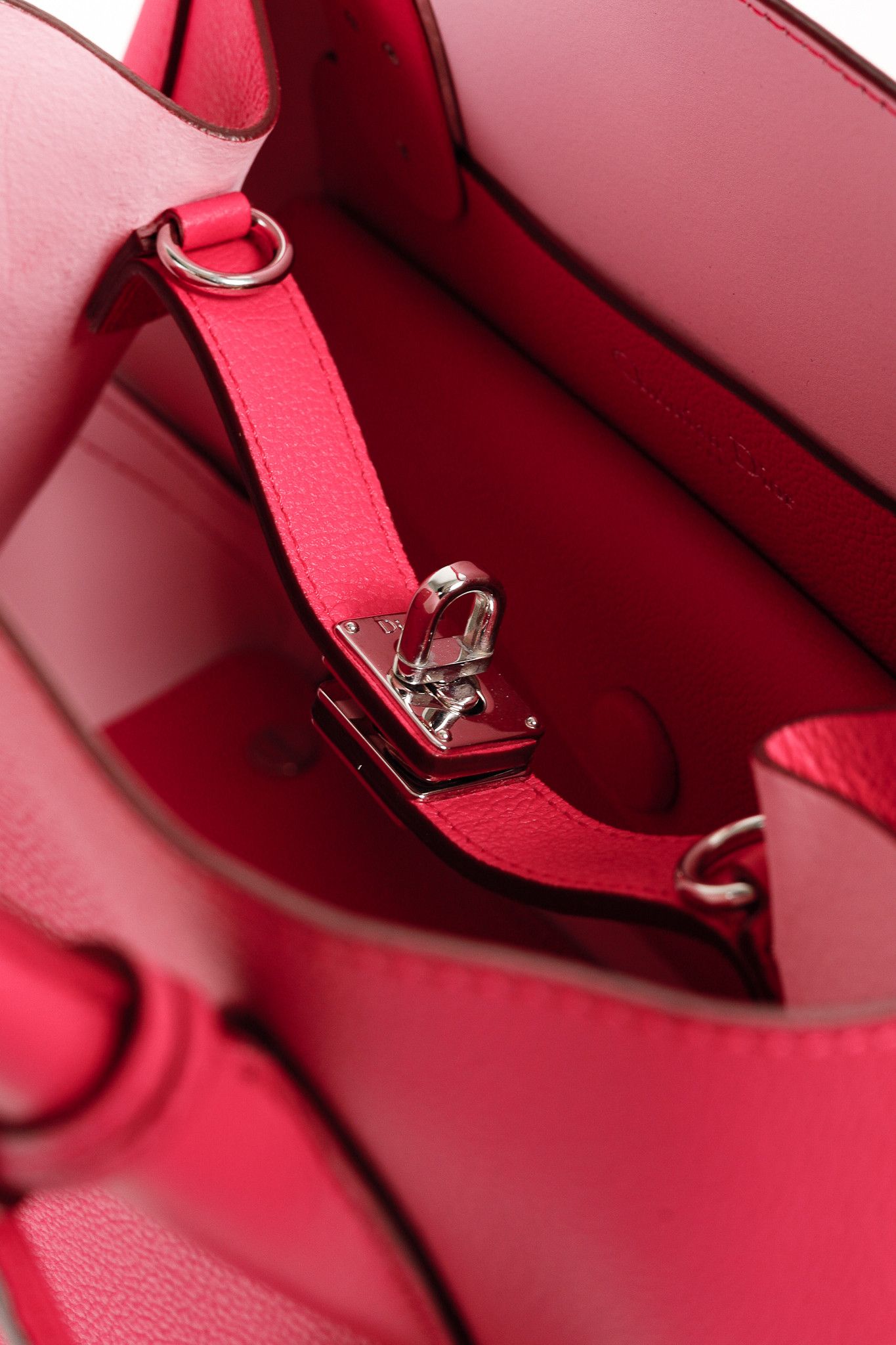 Dior Christian Dior Open Bar Small Supple Grained Calfskin Tote Size ONE SIZE - 11 Thumbnail