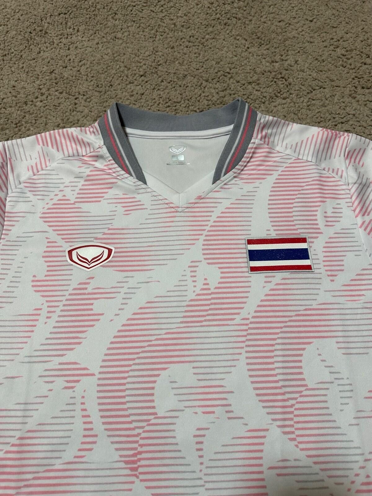 Other Thailand Olympics 2023 Home Football Shirt Soccer Jersey L Size US M / EU 48-50 / 2 - 3 Thumbnail