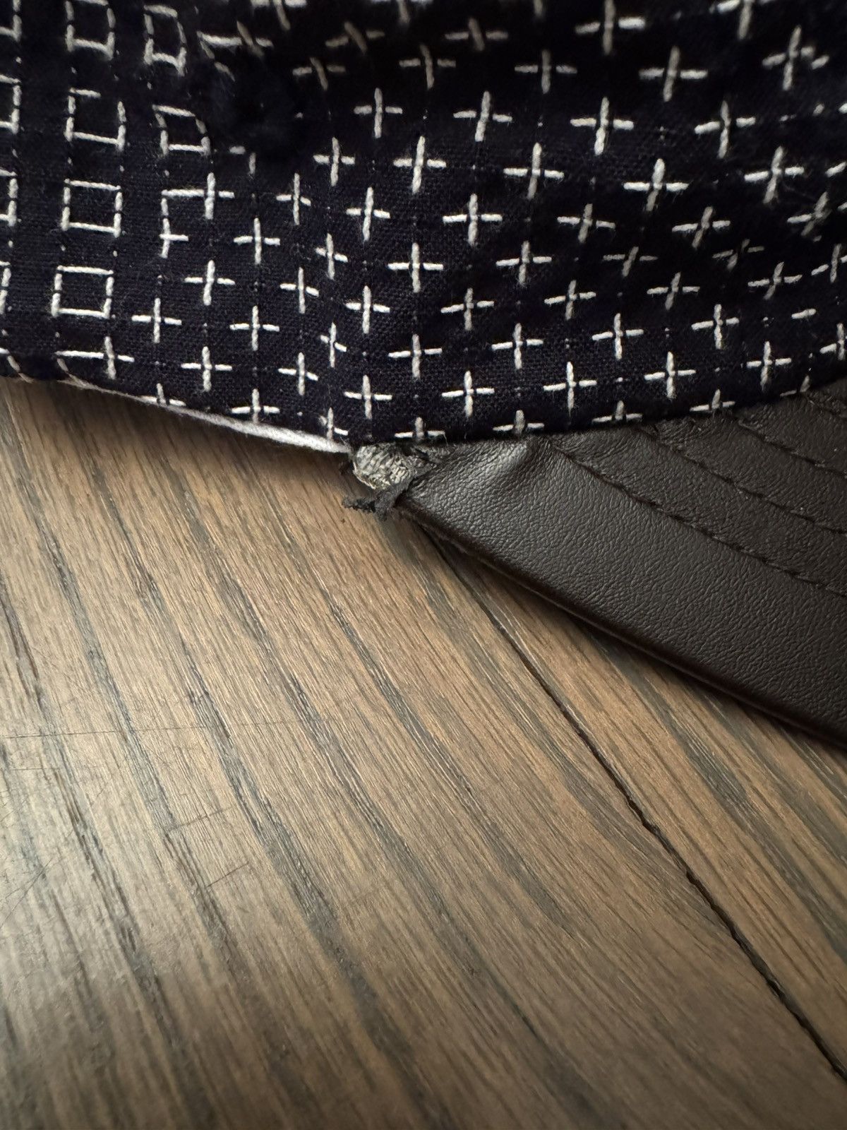 Kiriko Made Kiriko Made Sashiko 5 Panel Cap Size ONE SIZE - 7 Thumbnail