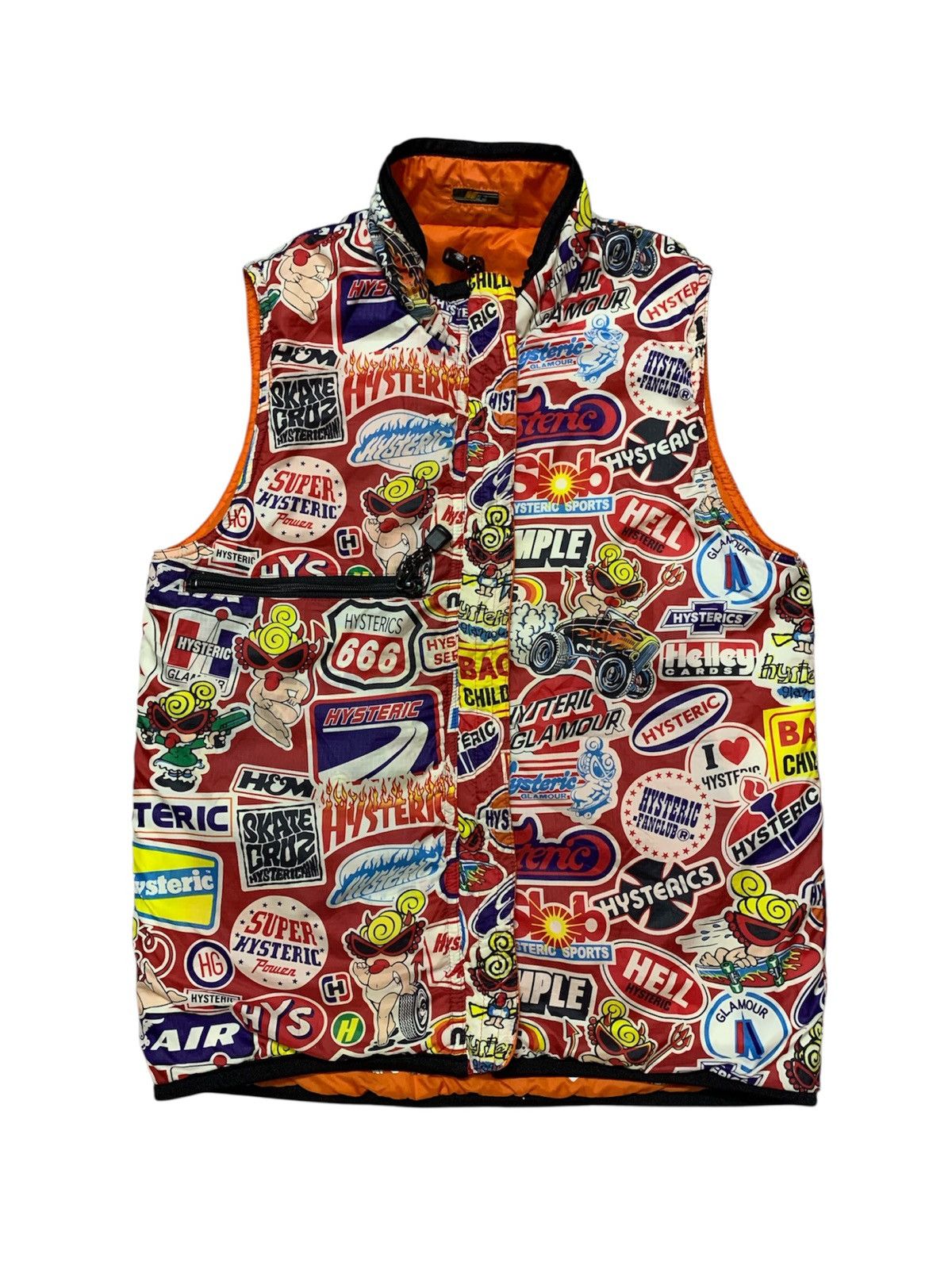 Hysteric Glamour Hysteric Glamour Puffer Vest Reversible Size US XS / EU 42 / 0 - 1 Thumbnail