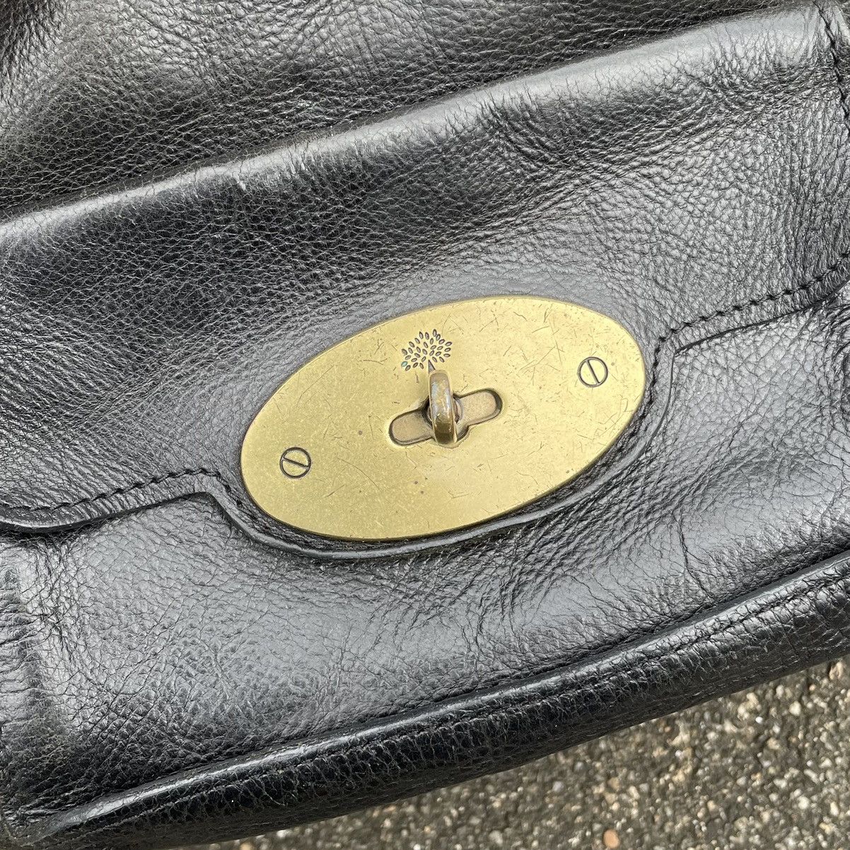 Mulberry 🔥 Mulberry Knightsbridge Leather Bag Size ONE SIZE - 15 Thumbnail