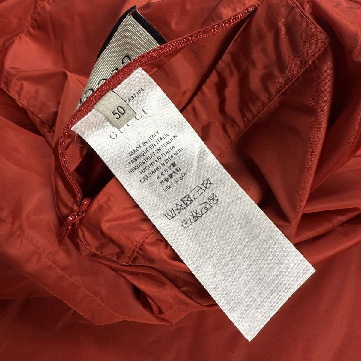 Gucci Gucci Bee And Star Print Windbreaker ‘Red’ Jacket Size US M / EU 48-50 / 2 - 7 Thumbnail