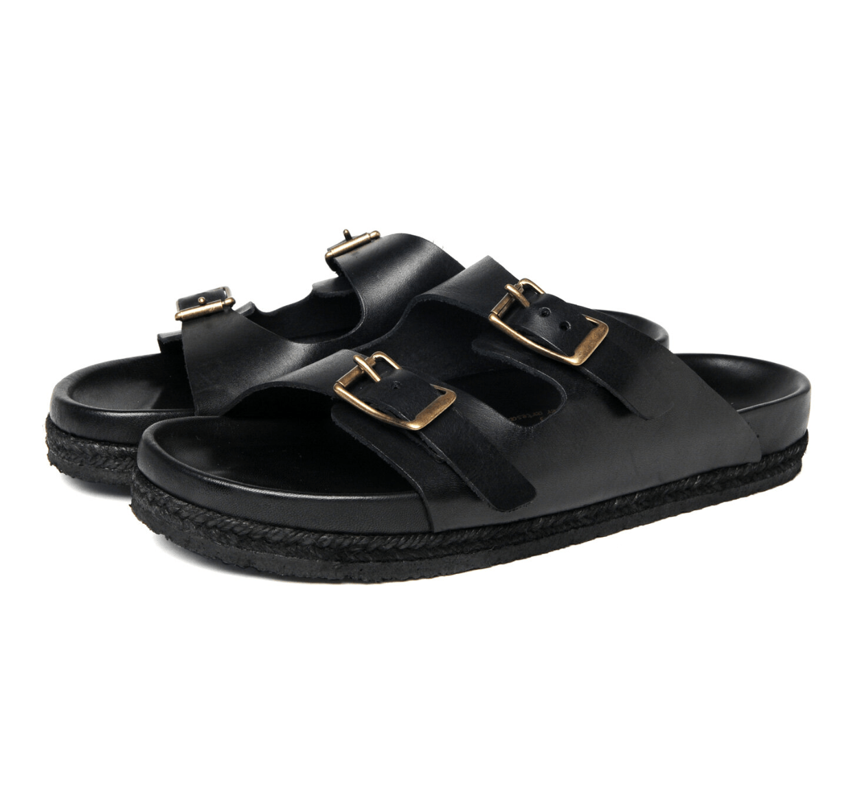 image of Yuketen Sal 2 Arizonian Us 11 Eu 44 Black Leather Sandal, Men's