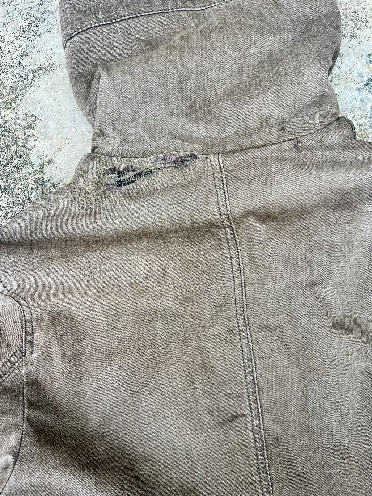 Dolce & Gabbana VINTAGE THRASHED D&G WOOL DENIM JACKET Size US S / EU 44-46 / 1 - 19 Thumbnail