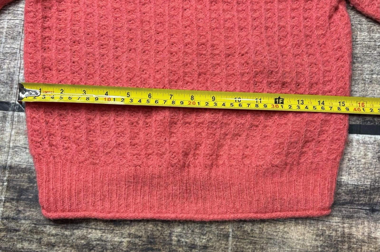 Other Anthropologie Sweater Womens XS Wool Blend Ruffle Boat Neck Size XS / US 0-2 / IT 36-38 - 11 Thumbnail