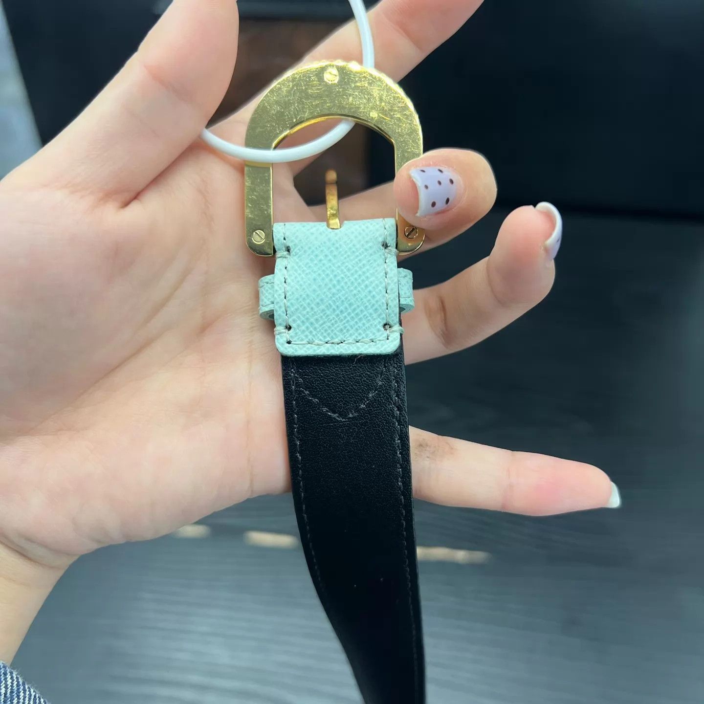 Louis Vuitton LV Black Tri-Color Belt Size 80 New Size ONE SIZE - 6 Thumbnail