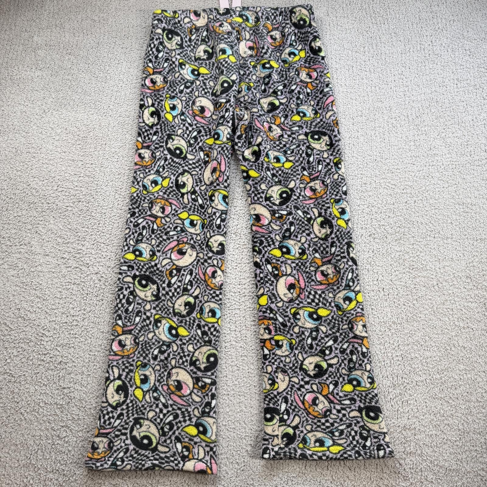 Other Powerpuff Girls Fleece Pajama Pants Cartoon Network Lounge L Size ONE SIZE - 2 Thumbnail
