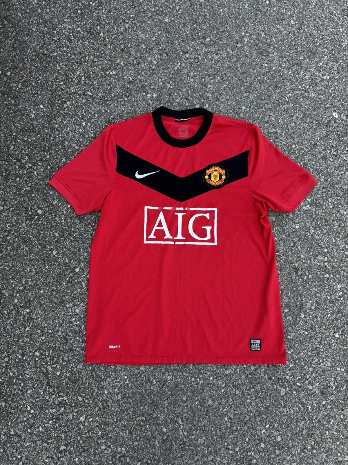 Nike Nike Manchester United F.C football jersey tees vintage logo Size US M / EU 48-50 / 2 - 1 Thumbnail