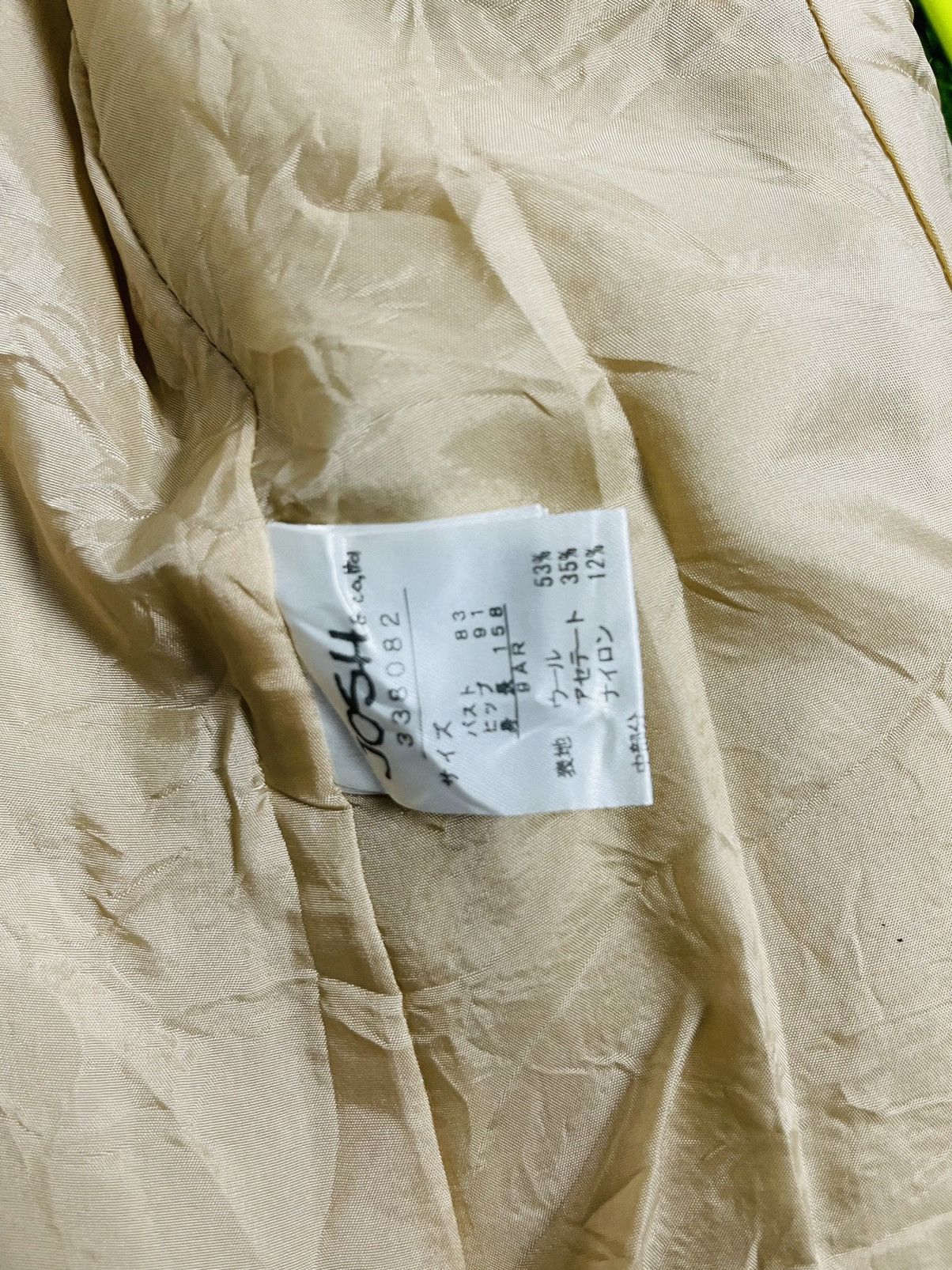 Japanese Brand Josh & Co Button Up Jacket (22) Size S / US 4 / IT 40 - 9 Thumbnail