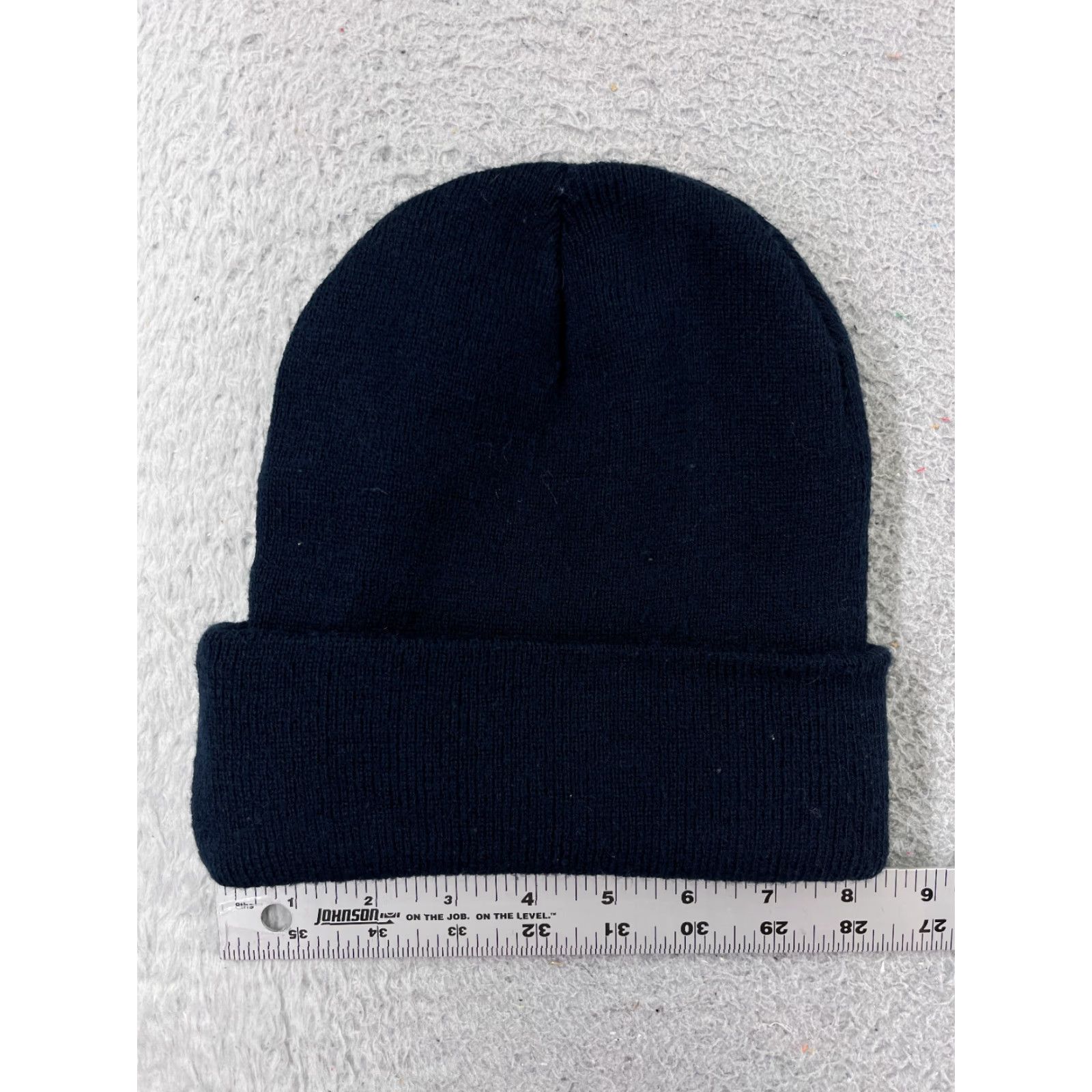 Vintage Pioneer Athletics Beanie Toque Adult One Size Blue Knit Embroidered 100% Acrylic Size ONE SIZE - 3 Thumbnail