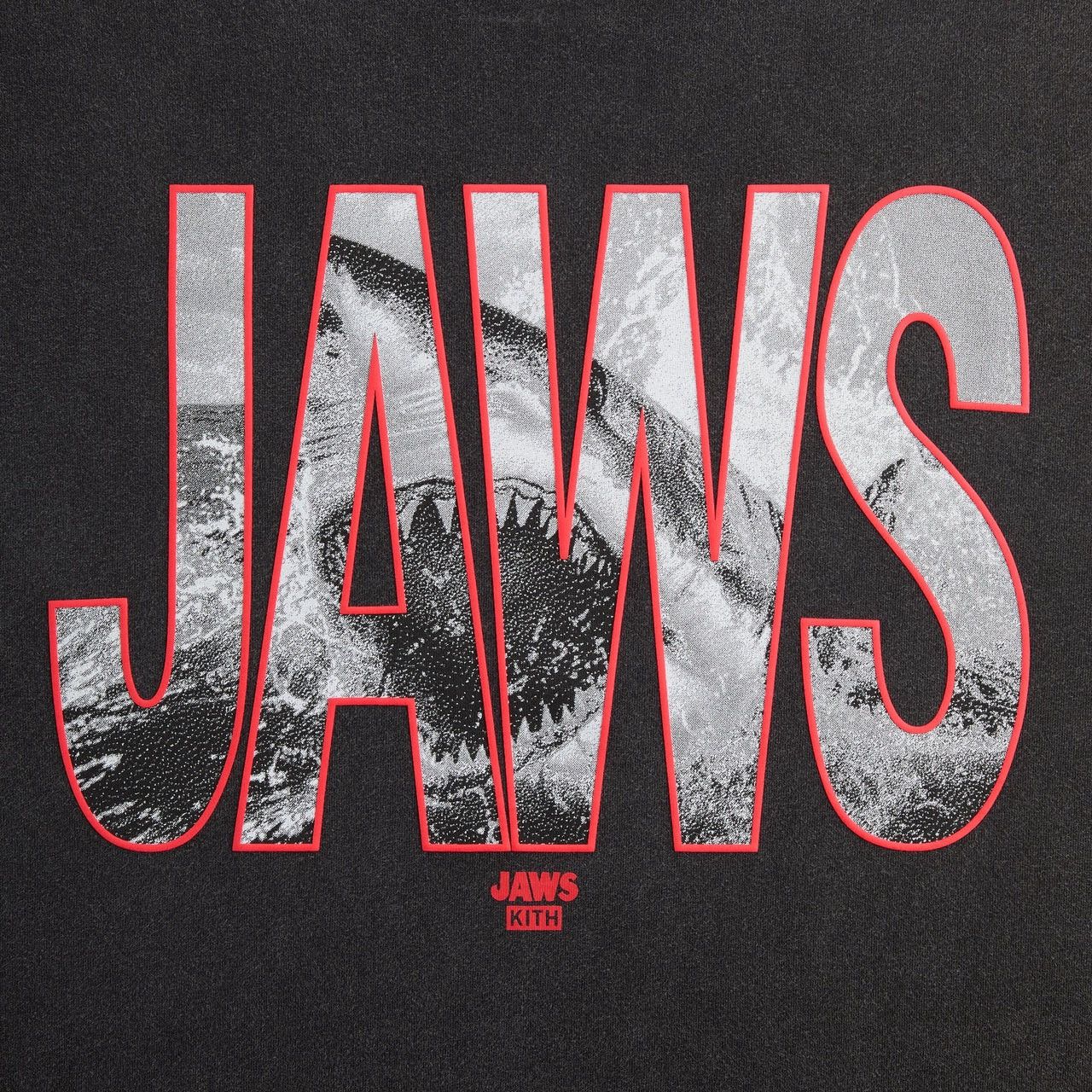 Kith Kith for JAWS Shark Attack Vintage Tee Black Size XXL Size US XXL / EU 58 / 5 - 6 Thumbnail