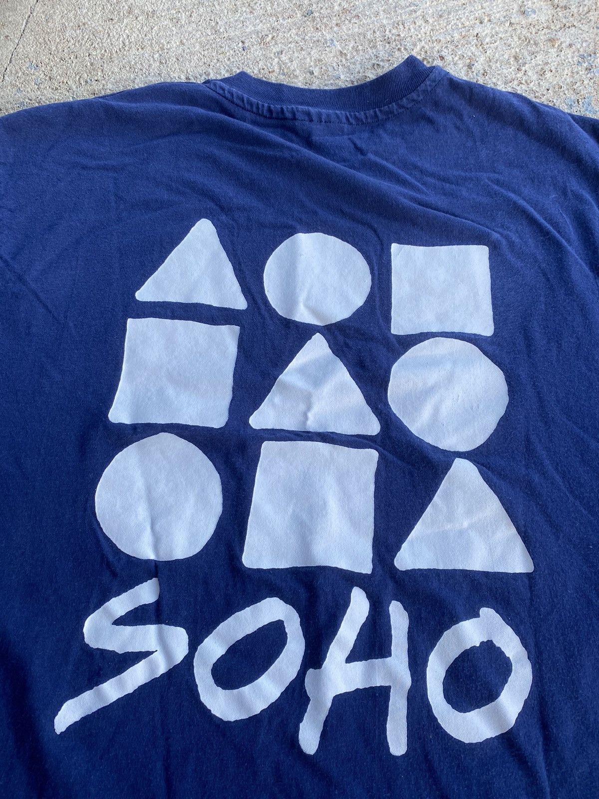 Vintage Vintage 90s New York City Soho Shirt Single Stitch Size US L / EU 52-54 / 3 - 3 Thumbnail