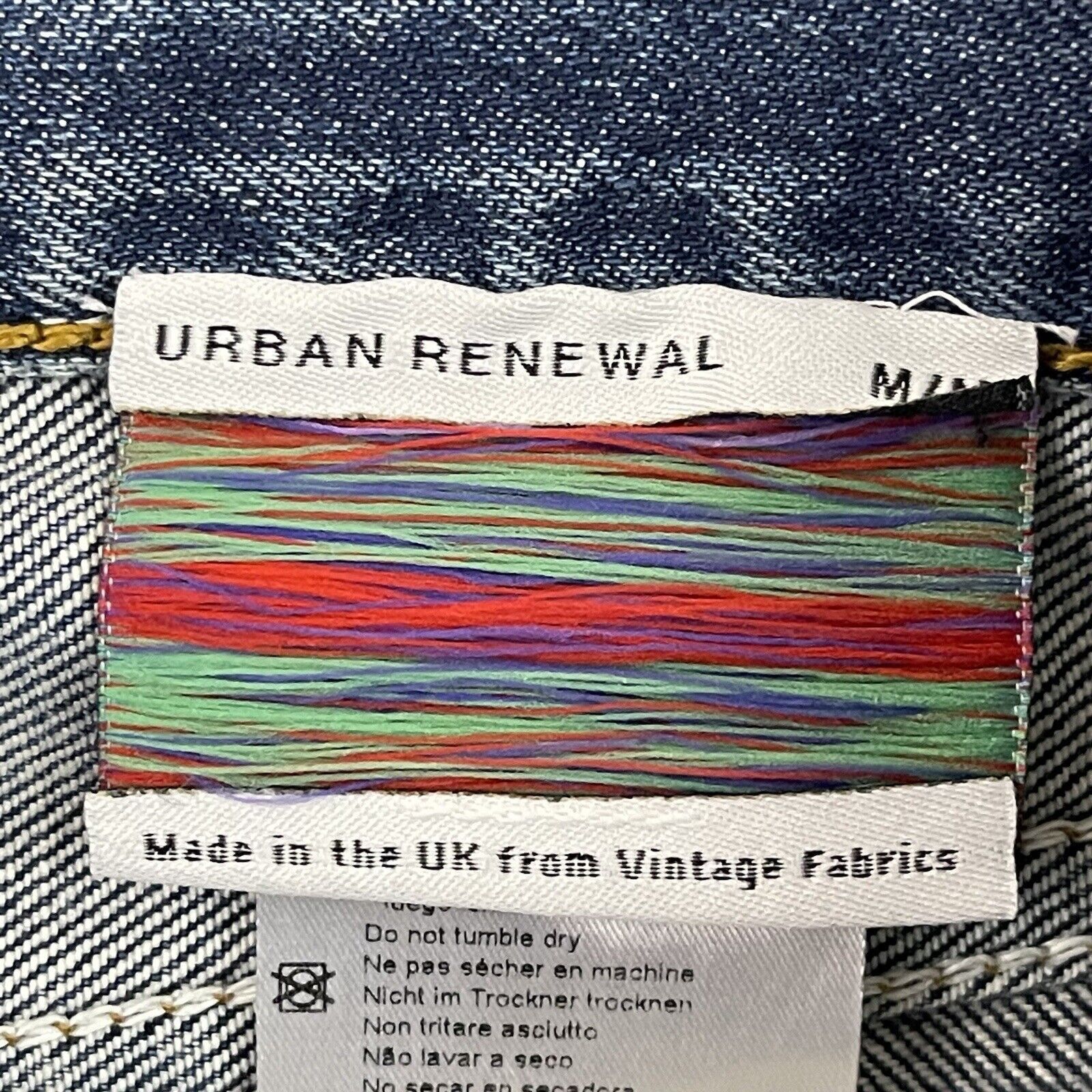 Urban Renewal Urban Outfitters Renewal Levi's 501 Reconstructed Skirt M Size 28" / US 6 / IT 42 - 2 Thumbnail