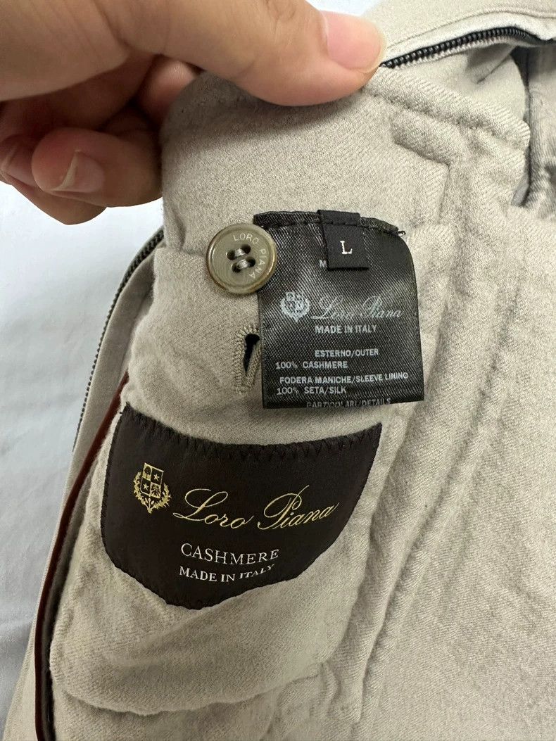 Loro Piana LORO PIANA Cashmere short jacket Size US L / EU 52-54 / 3 - 4 Thumbnail