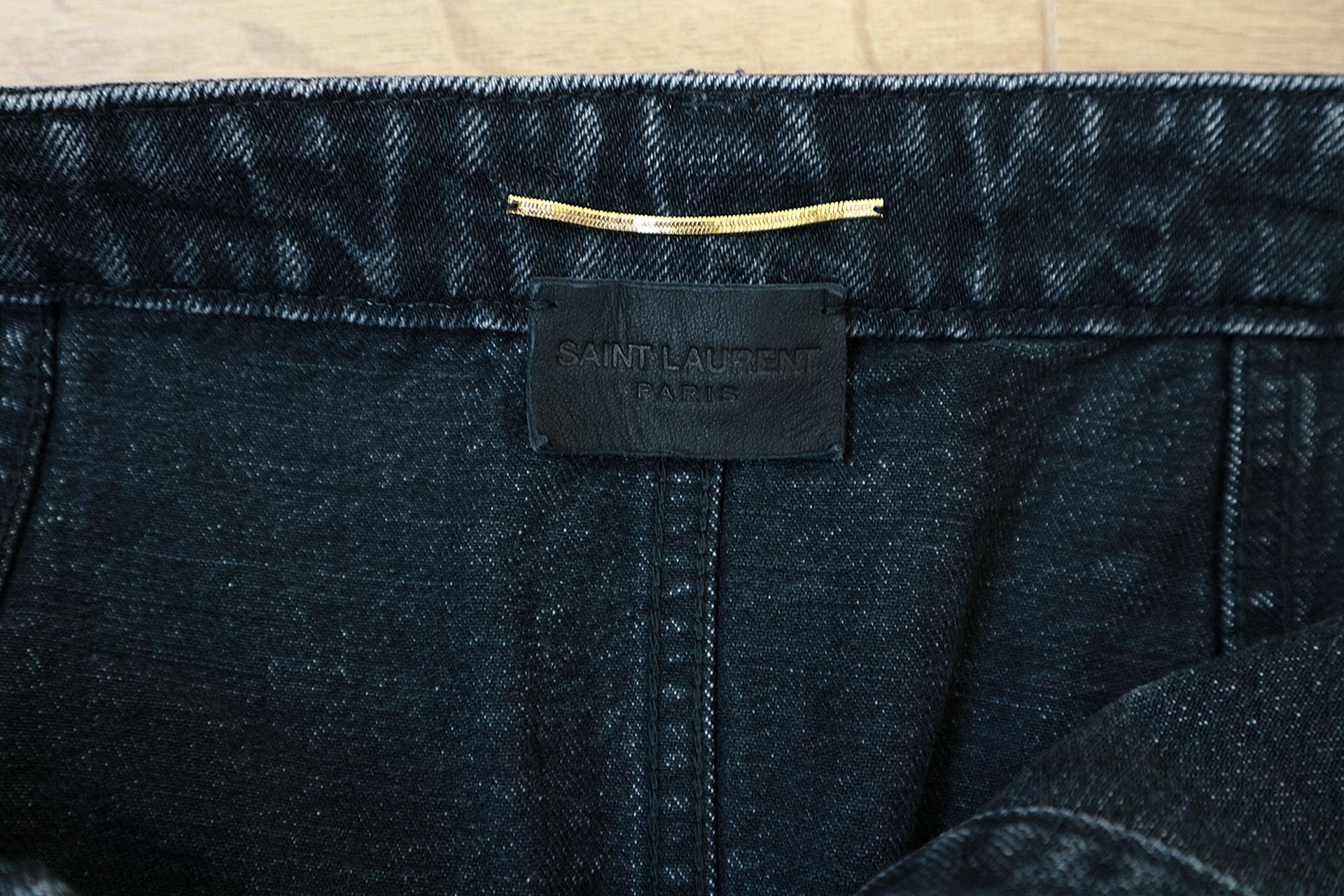 Saint Laurent Paris Saint Laurent Paris Denim 2019 Japan Skirt Size 26" / US 2 / IT 38 - 3 Thumbnail