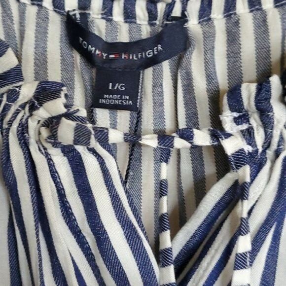 Tommy Hilfiger Tommy Hilfiger Sail Away Embroidered Cinched Waist Light Sho Size L / US 10 / IT 46 - 4 Thumbnail