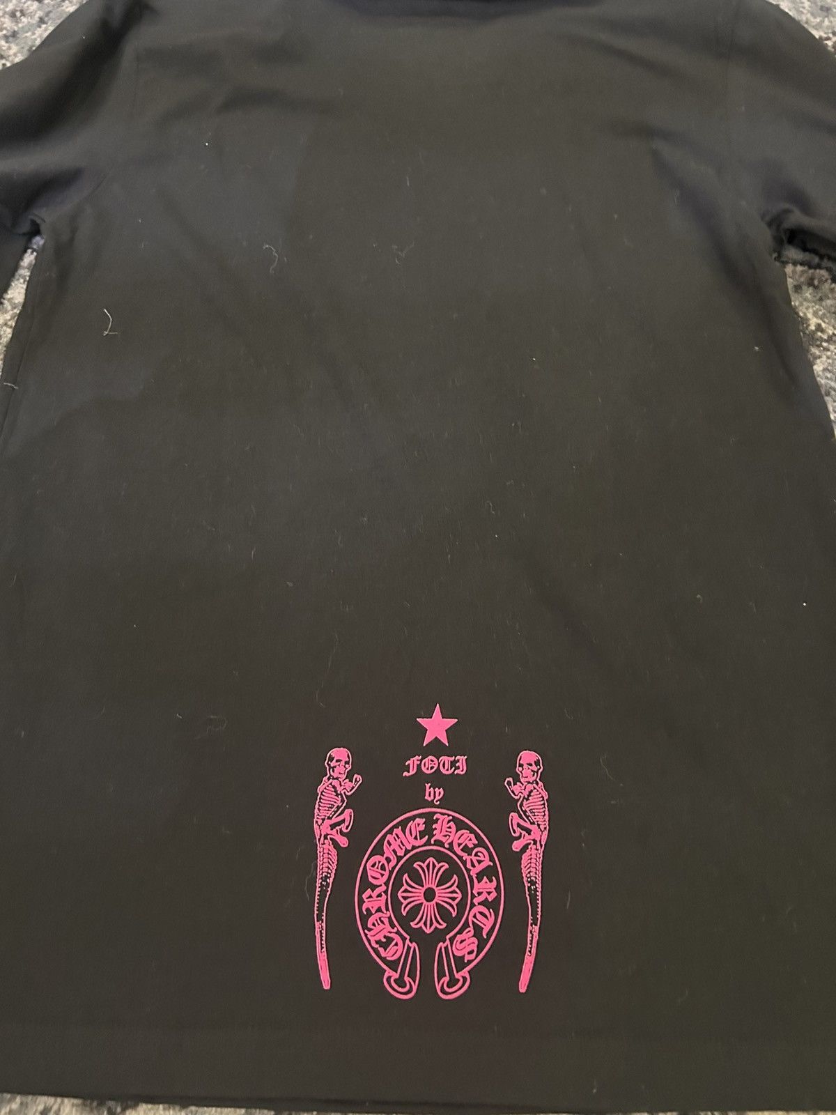 Chrome Hearts Chrome Hearts Pink Foti Long Sleeve T Shirt Size US S / EU 44-46 / 1 - 5 Thumbnail