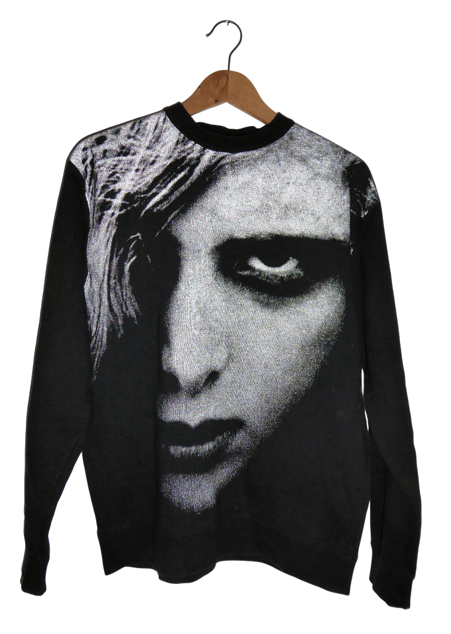 Flying Coffin Sweater with reflective print Size US M / EU 48-50 / 2 - 2 Thumbnail