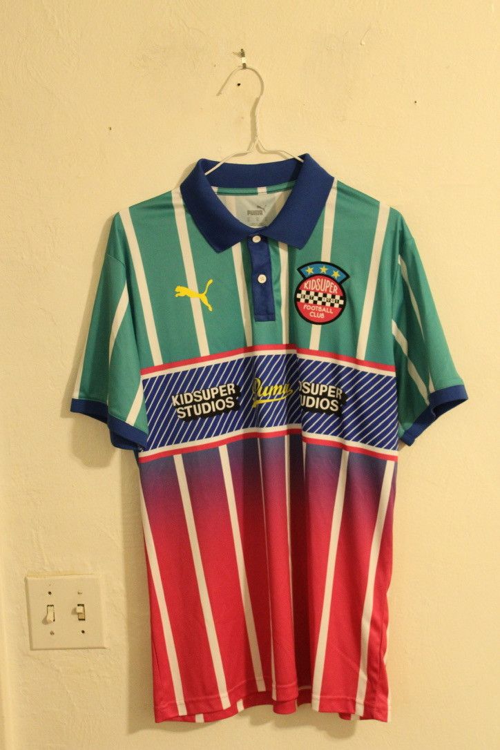KidSuper KidSuper Football/Soccer Kit Jersey ( Home ) PUMA Size US XL / EU 56 / 4 - 1 Thumbnail