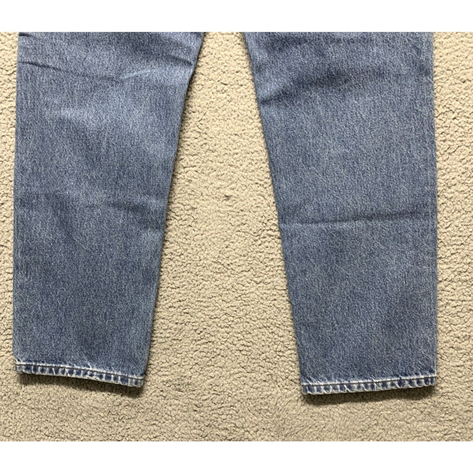 Carhartt VINTAGE Carhartt Blue Jeans Size 42 X 32 1/2 Actual Straight Traditional Fit Denim READ Size US 42 / EU 58 - 6 Thumbnail