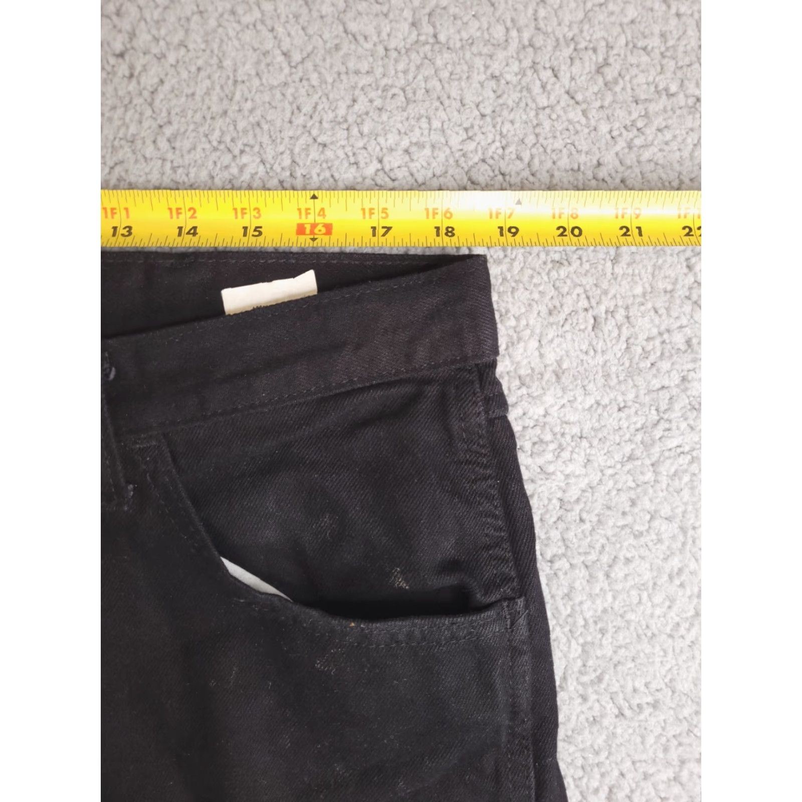 Wrangler Wrangler Jeans Mens 36x34 Black Straight Cotton Denim Pants Size US 36 / EU 52 - 7 Thumbnail