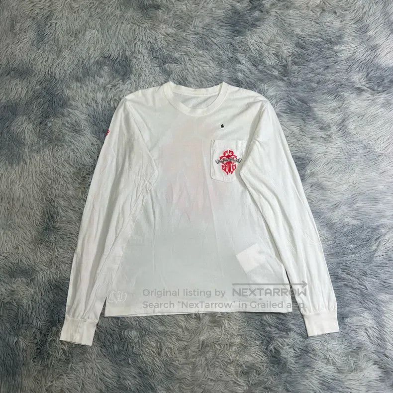 Chrome Hearts CHROME HEARTS Size M White long sleeves Size US M / EU 48-50 / 2 - 2 Thumbnail