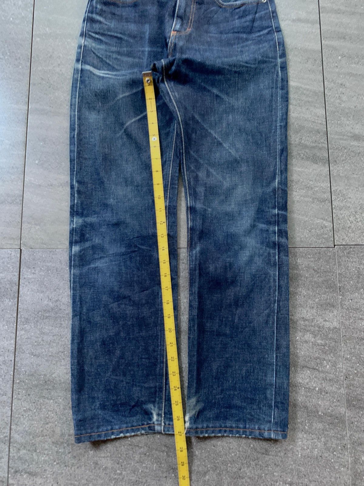 Walter Van Beirendonck FREE TAX! Washed Denim Jeans Size US 28 / EU 44 - 14 Thumbnail