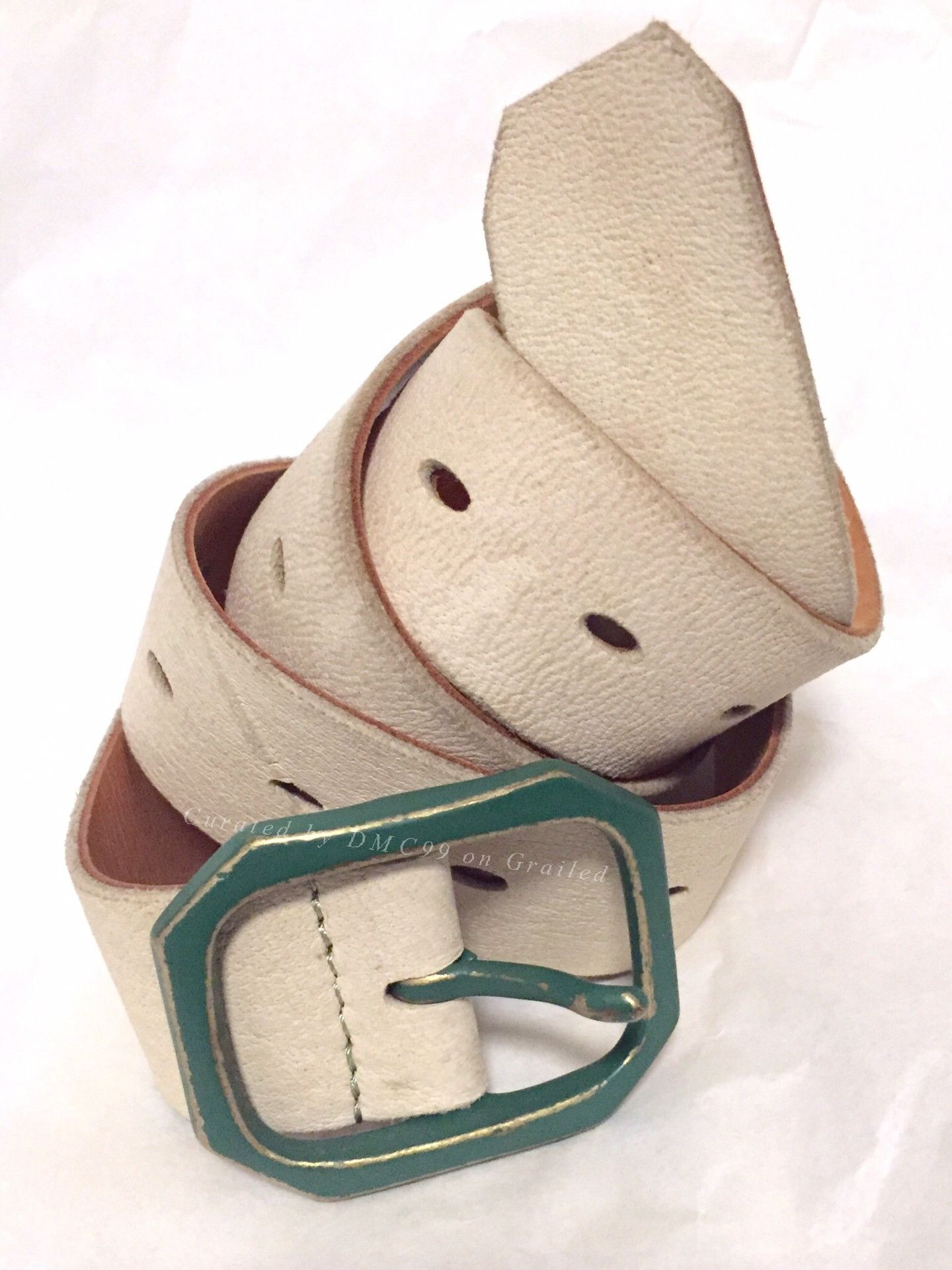 Yohji Yamamoto Yohji Yamamoto Y's Leather Belt Size ONE SIZE - 1 Thumbnail