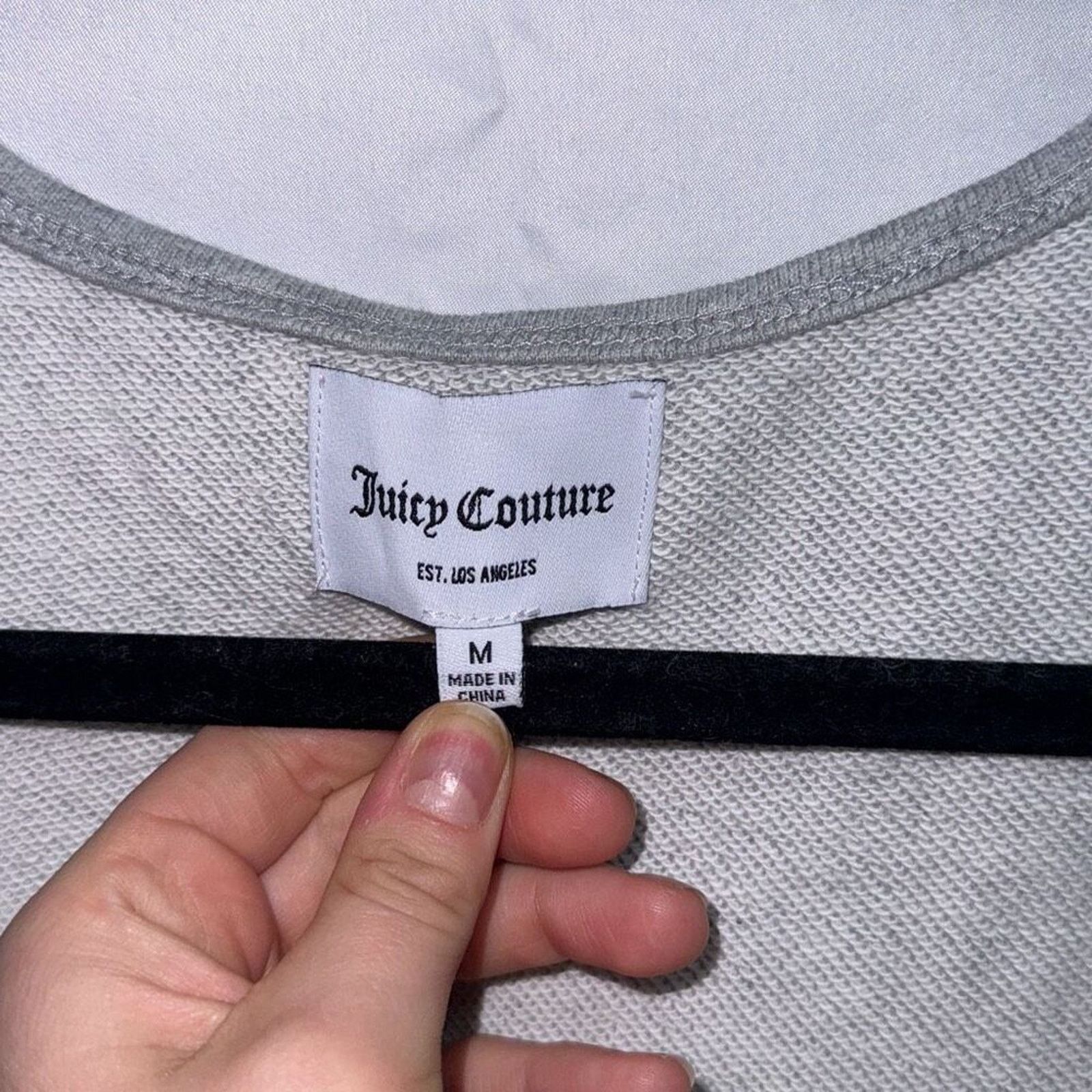 Juicy Couture Juicy Couture grey terry cloth jumpsuit | Sz M Size 30" / US 8 / IT 44 - 4 Thumbnail