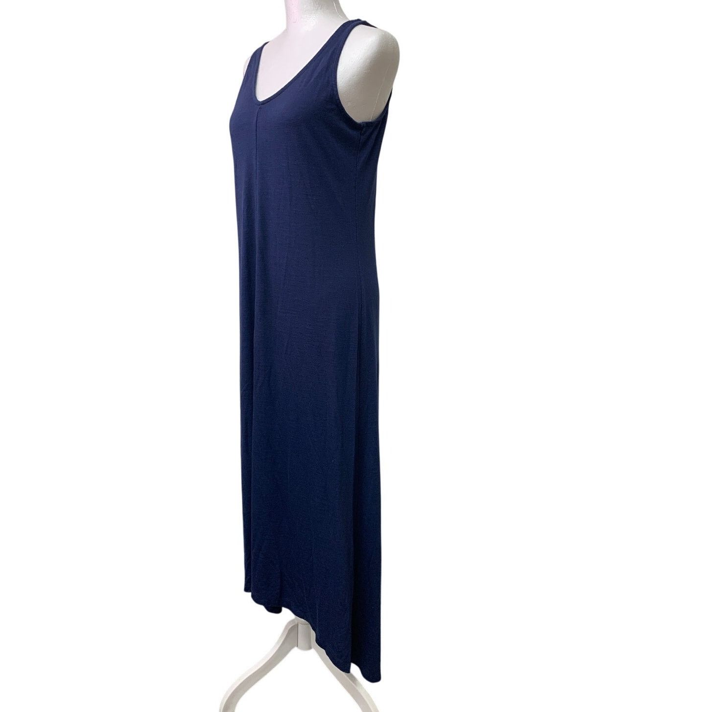 Old Navy Old Navy Womens Medium Navy Blue High Low Midi Dress Size M / US 6-8 / IT 42-44 - 1 Thumbnail