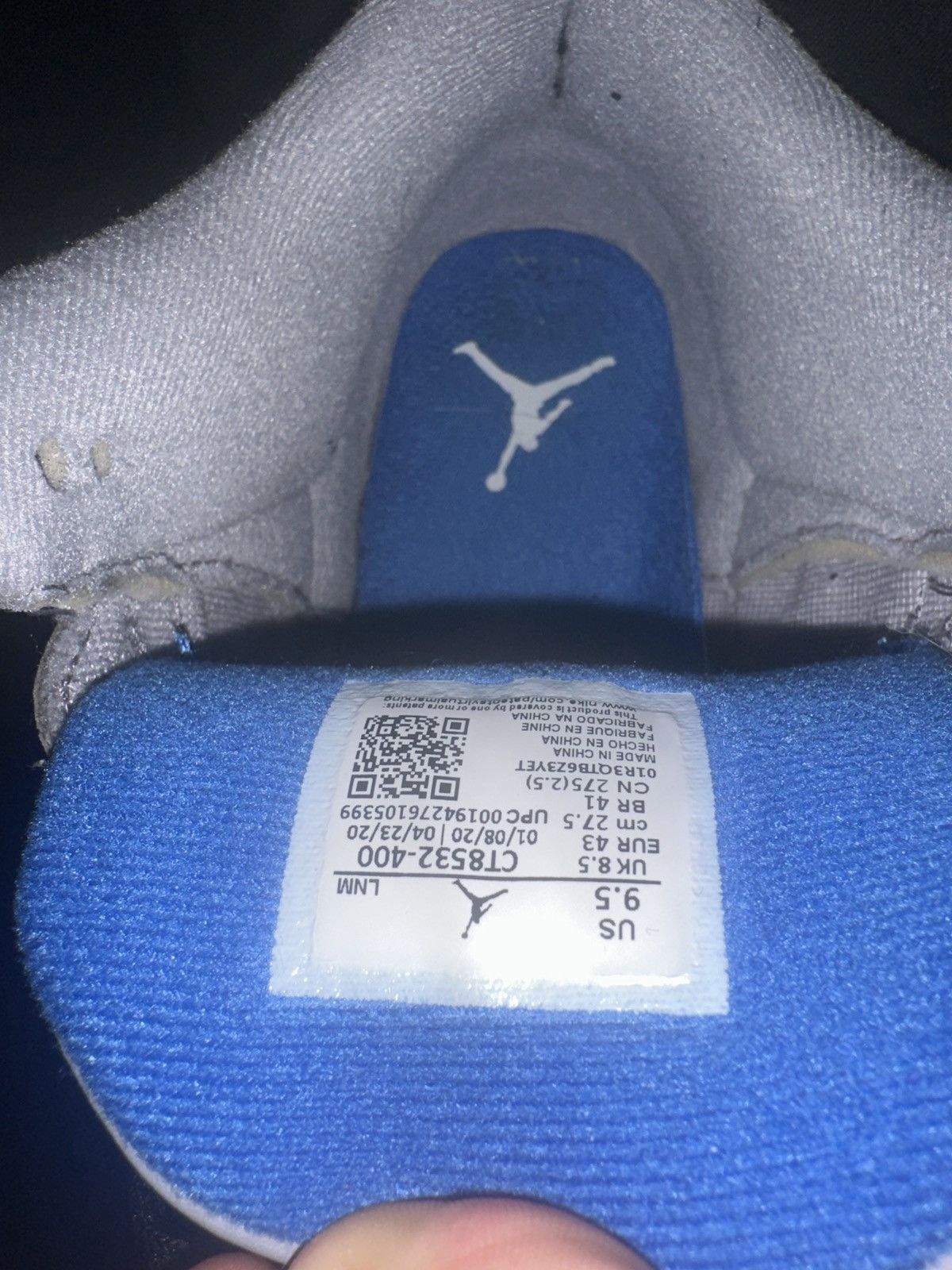 Jordan Brand Varsity Royal jordan 3’s Size US 9.5 / EU 42-43 - 8 Thumbnail