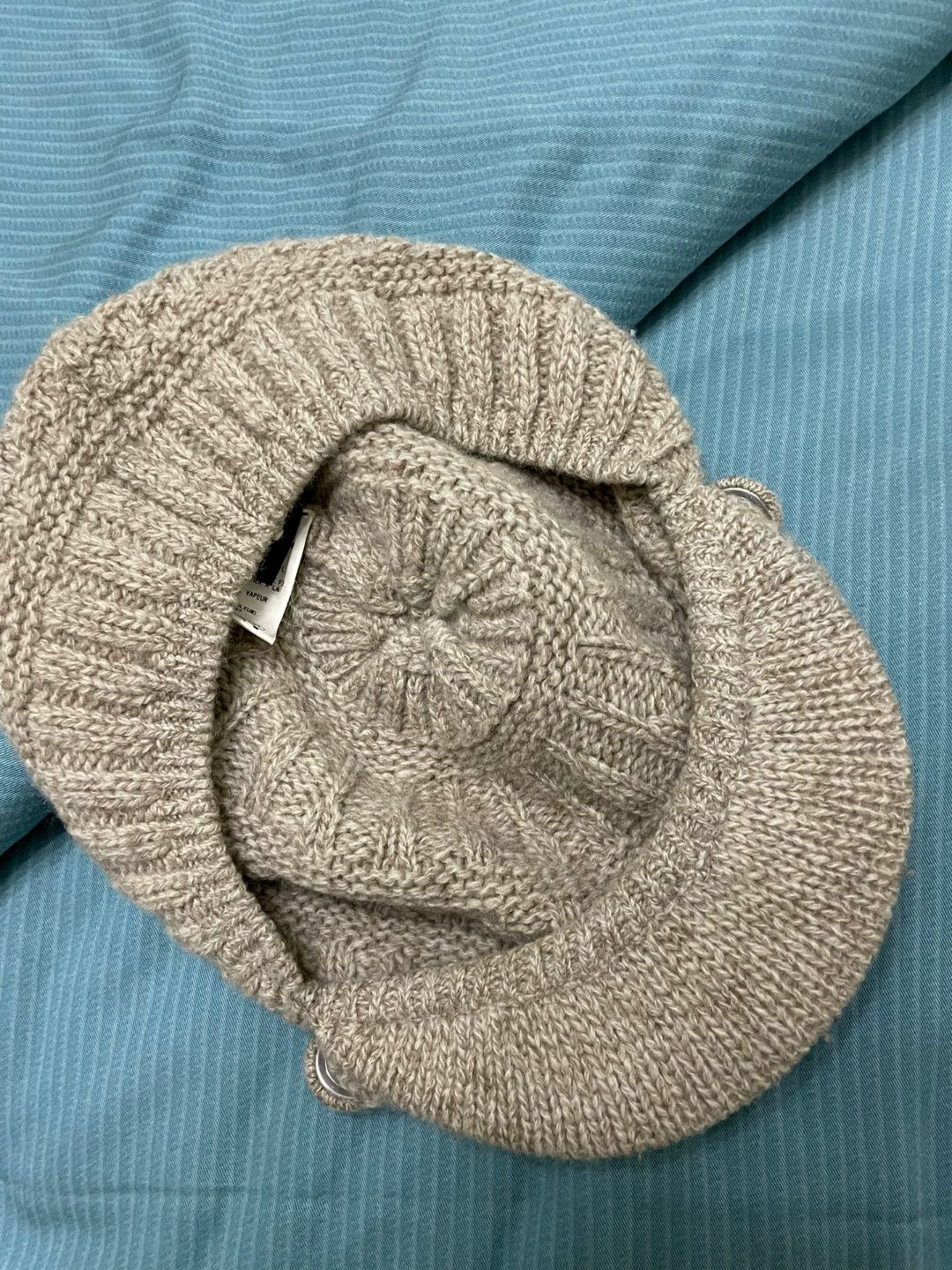 Y's Y's by Yohji Yamamoto knit newsboy cap soft large 9new Size ONE SIZE - 2 Thumbnail