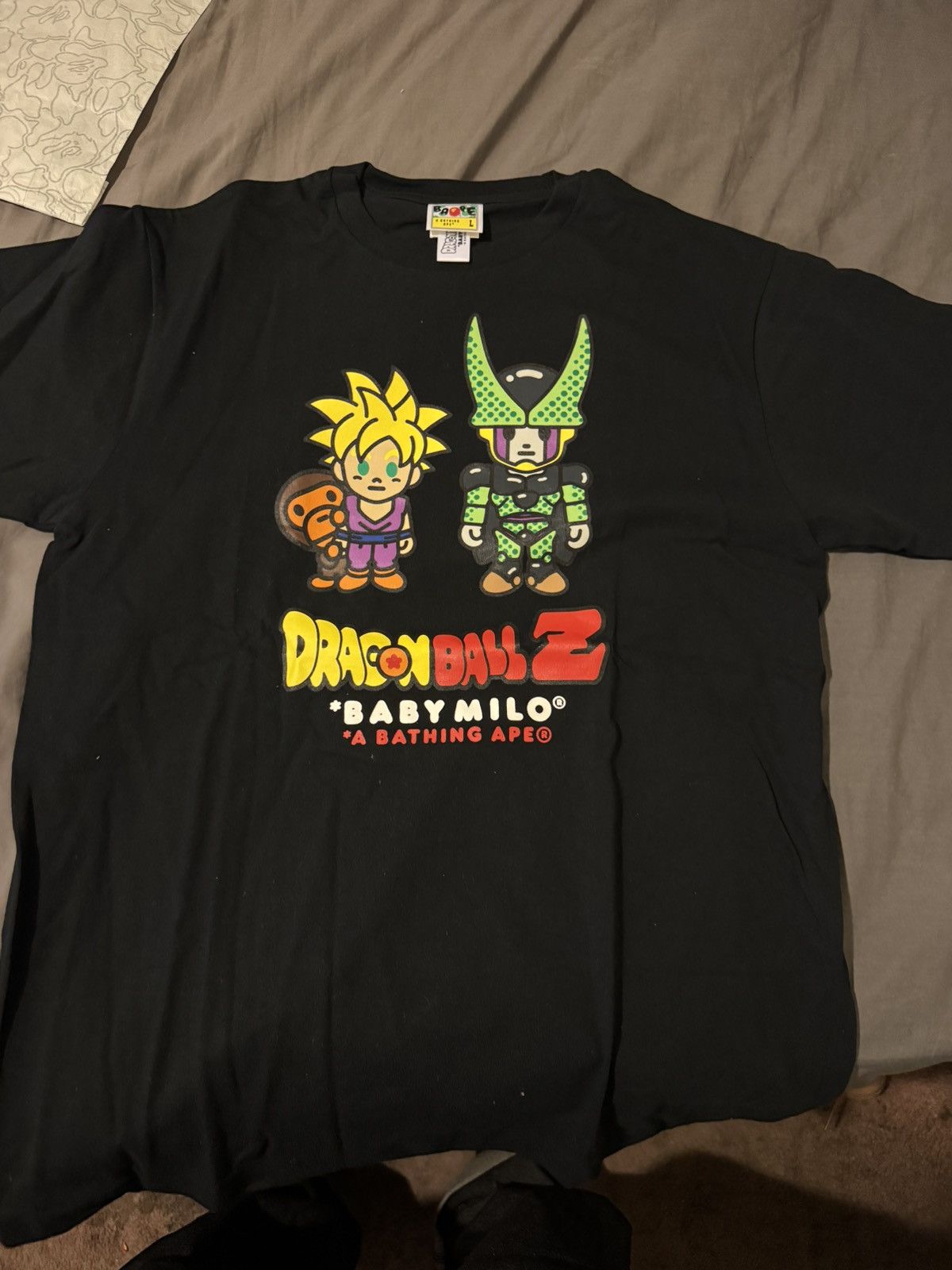 Bape BAPE X Dragon Ball Z Baby Milo Son Gohan & Cell T | Grailed