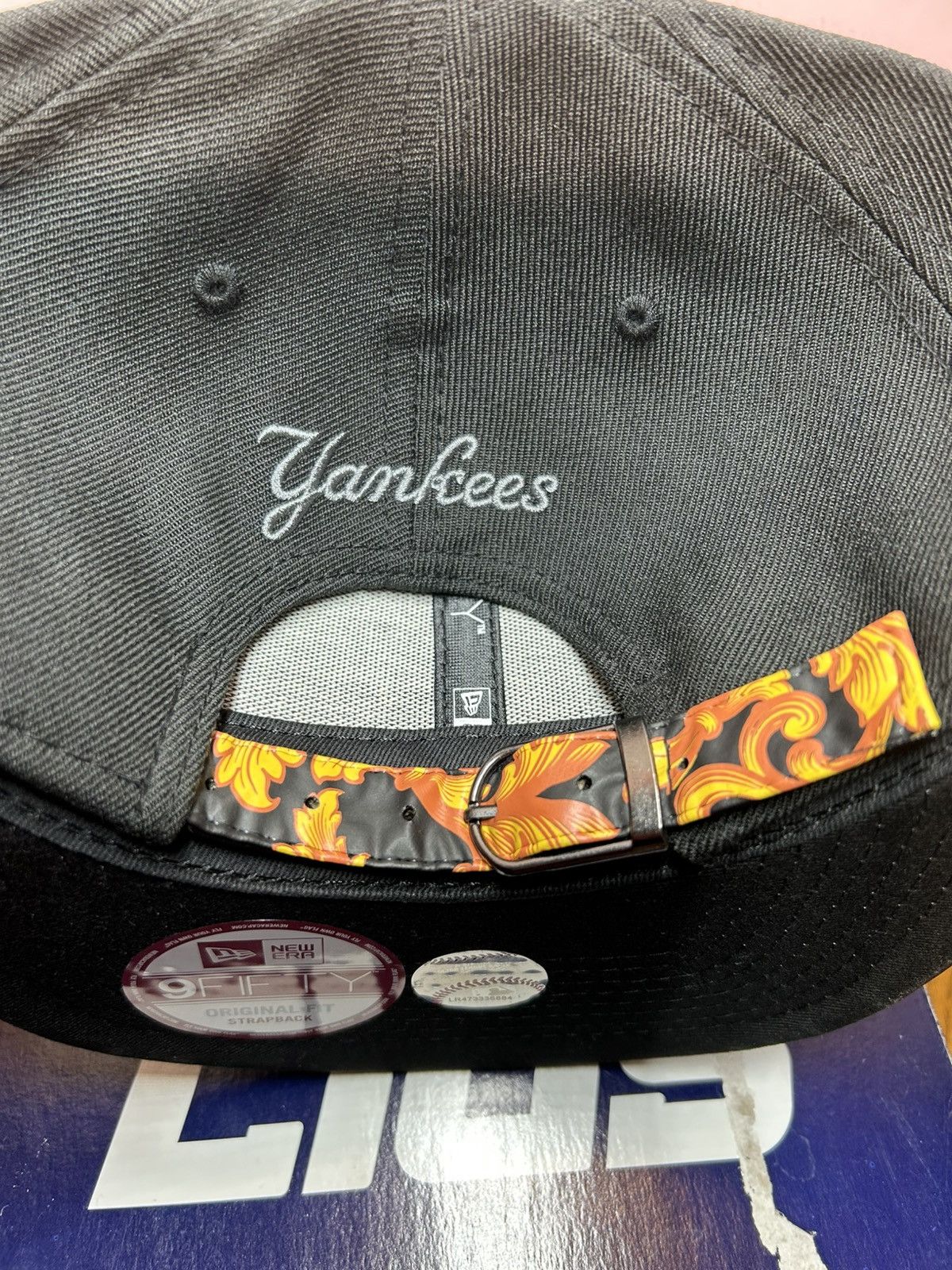 New Era Nike Air Foamposite One Supreme NY Matching Adjustable Hat Size ONE SIZE - 5 Thumbnail