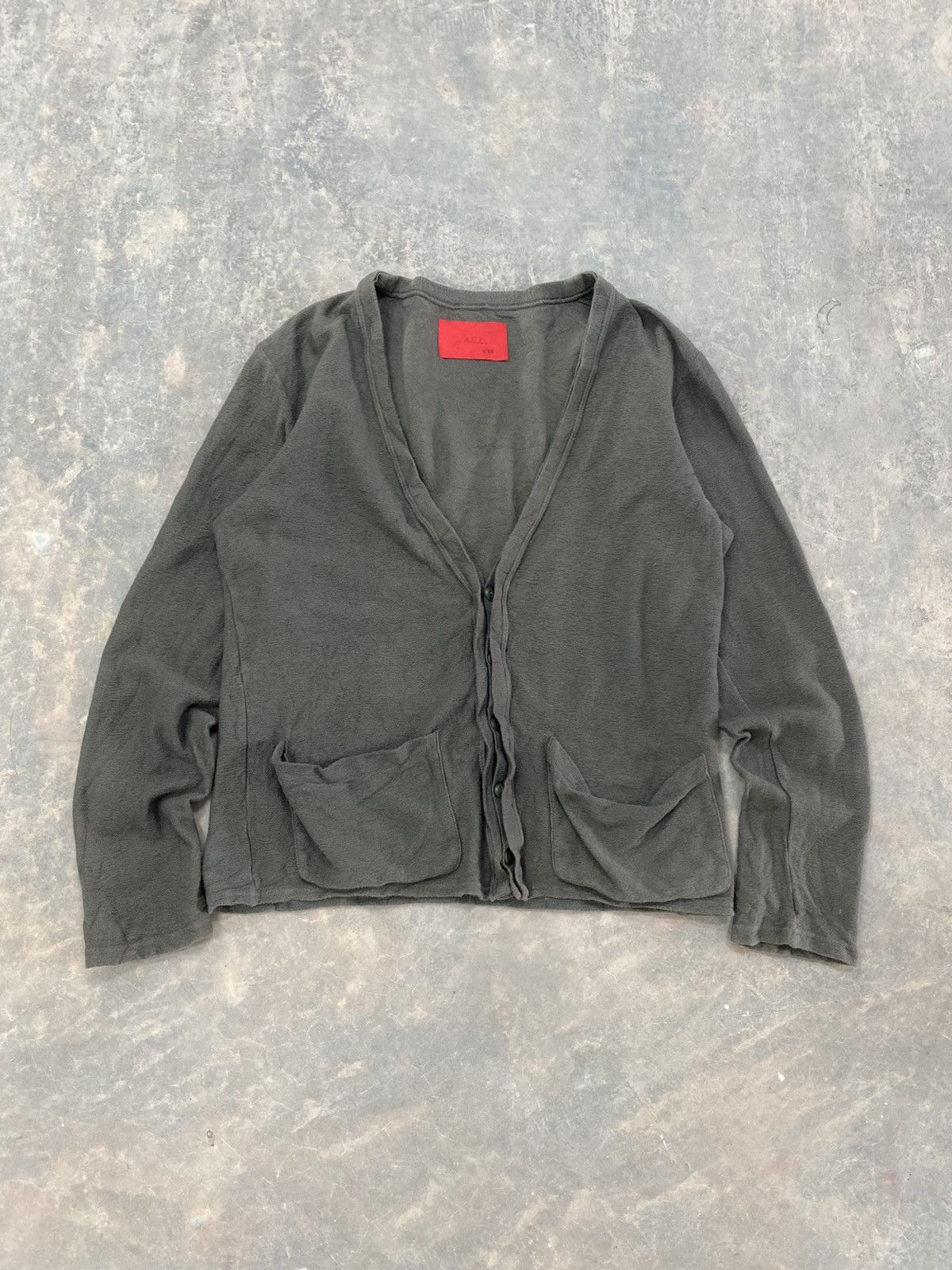Japanese Brand ACC JAPAN MILITARY BOXY CROP CARDIGAN Size US S / EU 44-46 / 1 - 2 Thumbnail