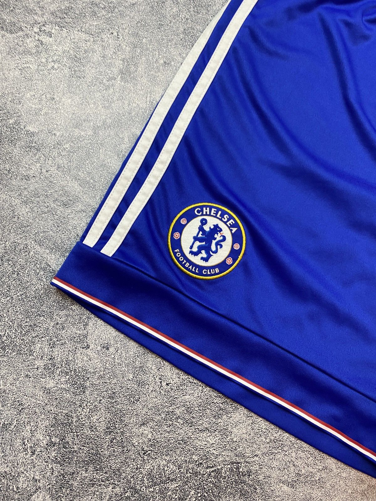 Adidas × Chelsea Soccer Shorts from Chelsea’s 2015/2016 kit Size US 32 / EU 48 - 4 Thumbnail