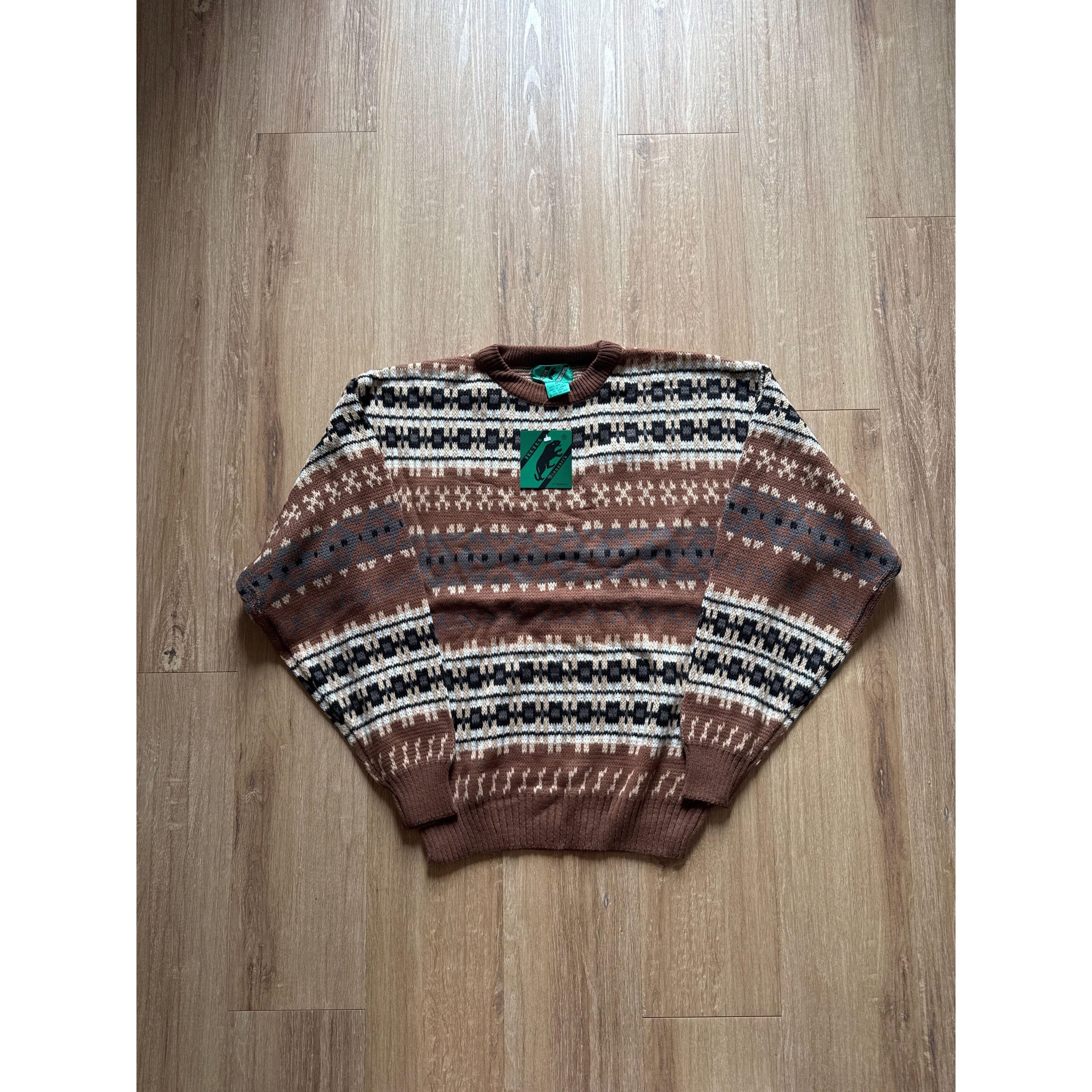 Other Vintage Titus Biancarra Brown Sweater Size US M / EU 48-50 / 2 - 1 Thumbnail