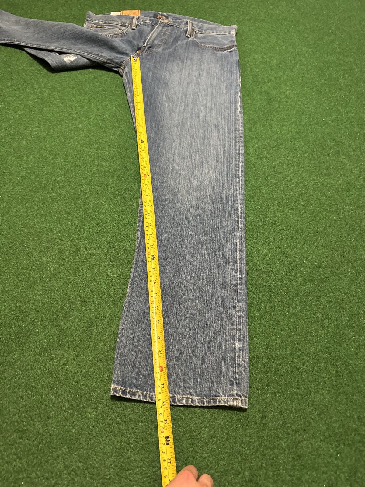 Polo Ralph Lauren Polo Ralph Lauren Hampton Relaxed Straight Jeans 36x34 Denim Size US 36 / EU 52 - 5 Thumbnail