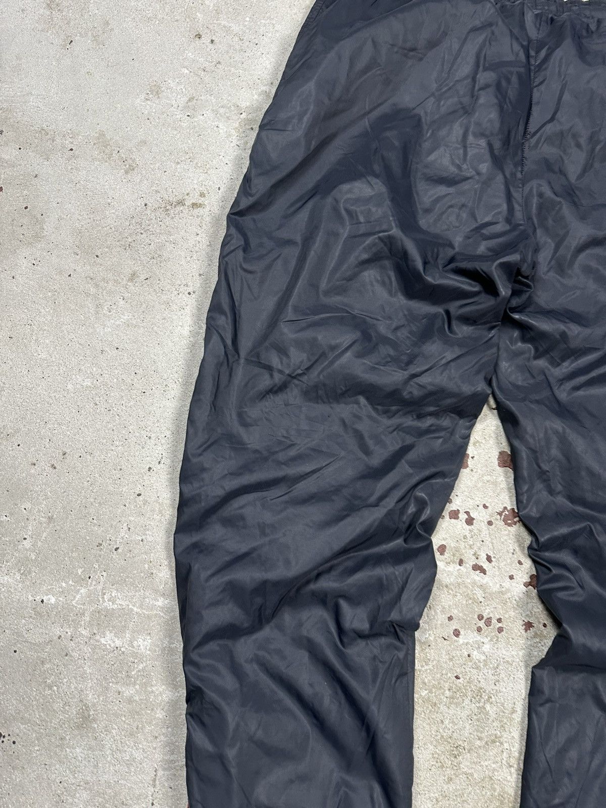 Nike Vintage Y2K Nike Baggy Black Track Pants Swoosh Spellout Size US 32 / EU 48 - 12 Thumbnail