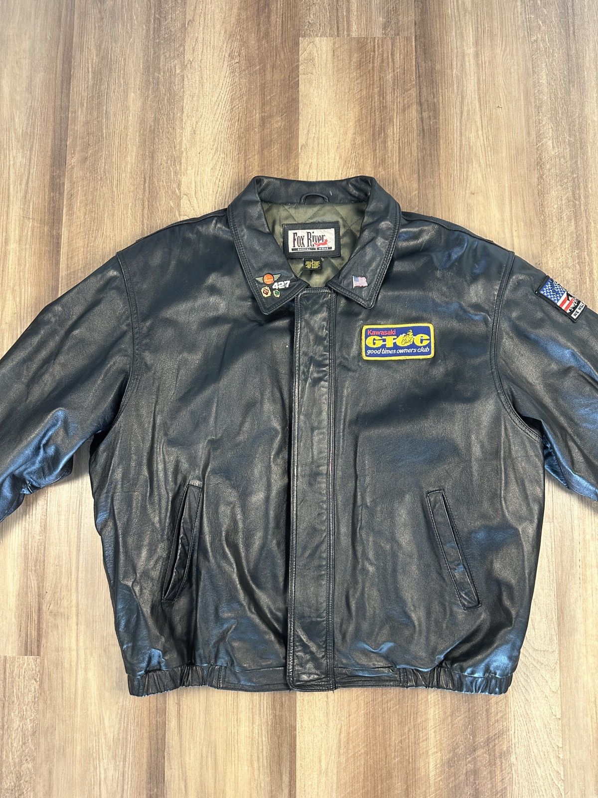 Harley Davidson Vintage Custom Leather Jacket Airbrushed L Motorcycle Harley Size US L / EU 52-54 / 3 - 3 Thumbnail