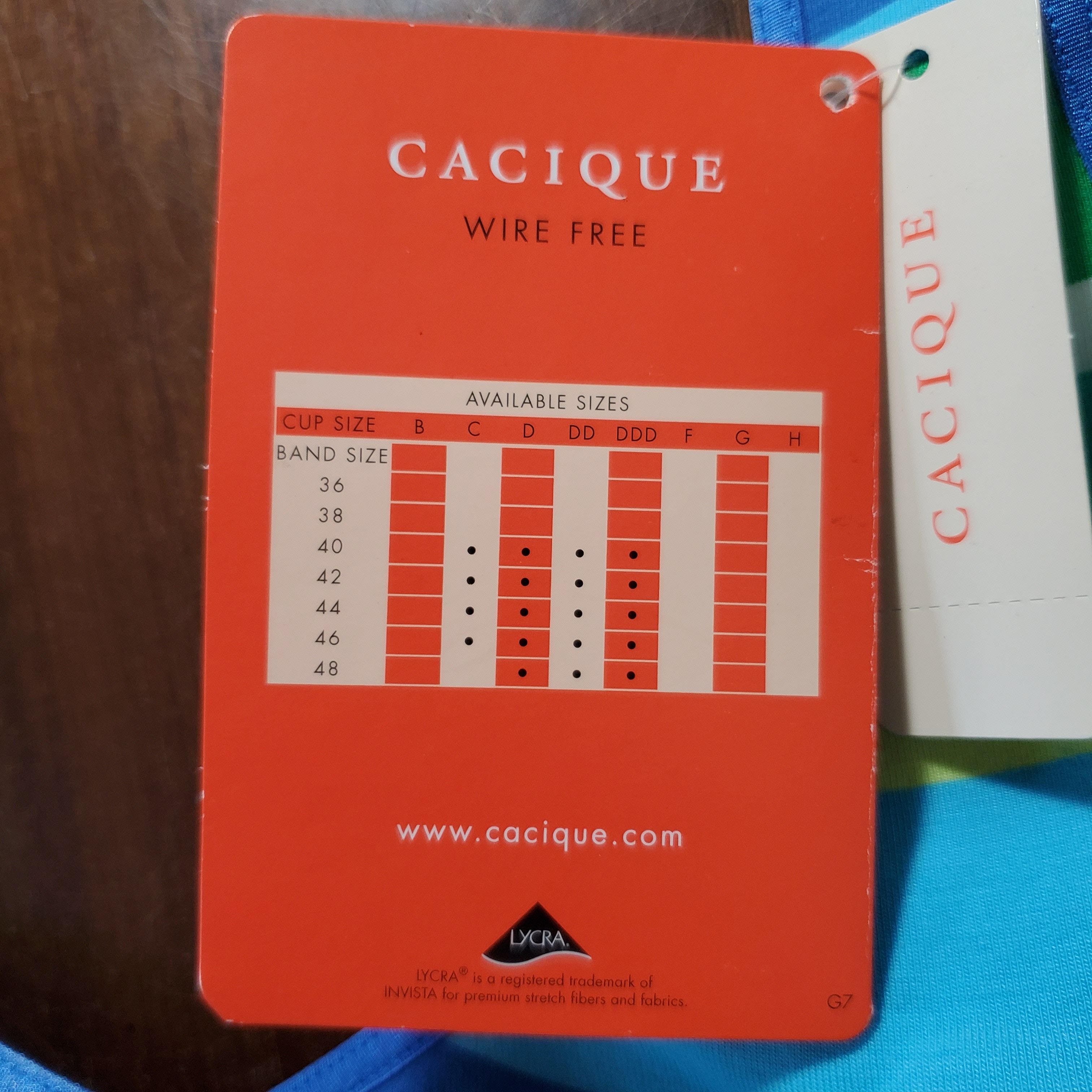 Other Cacique 42DDD NEW Bra Wire-free Sports Soft Comfort Support Size ONE SIZE - 8 Thumbnail