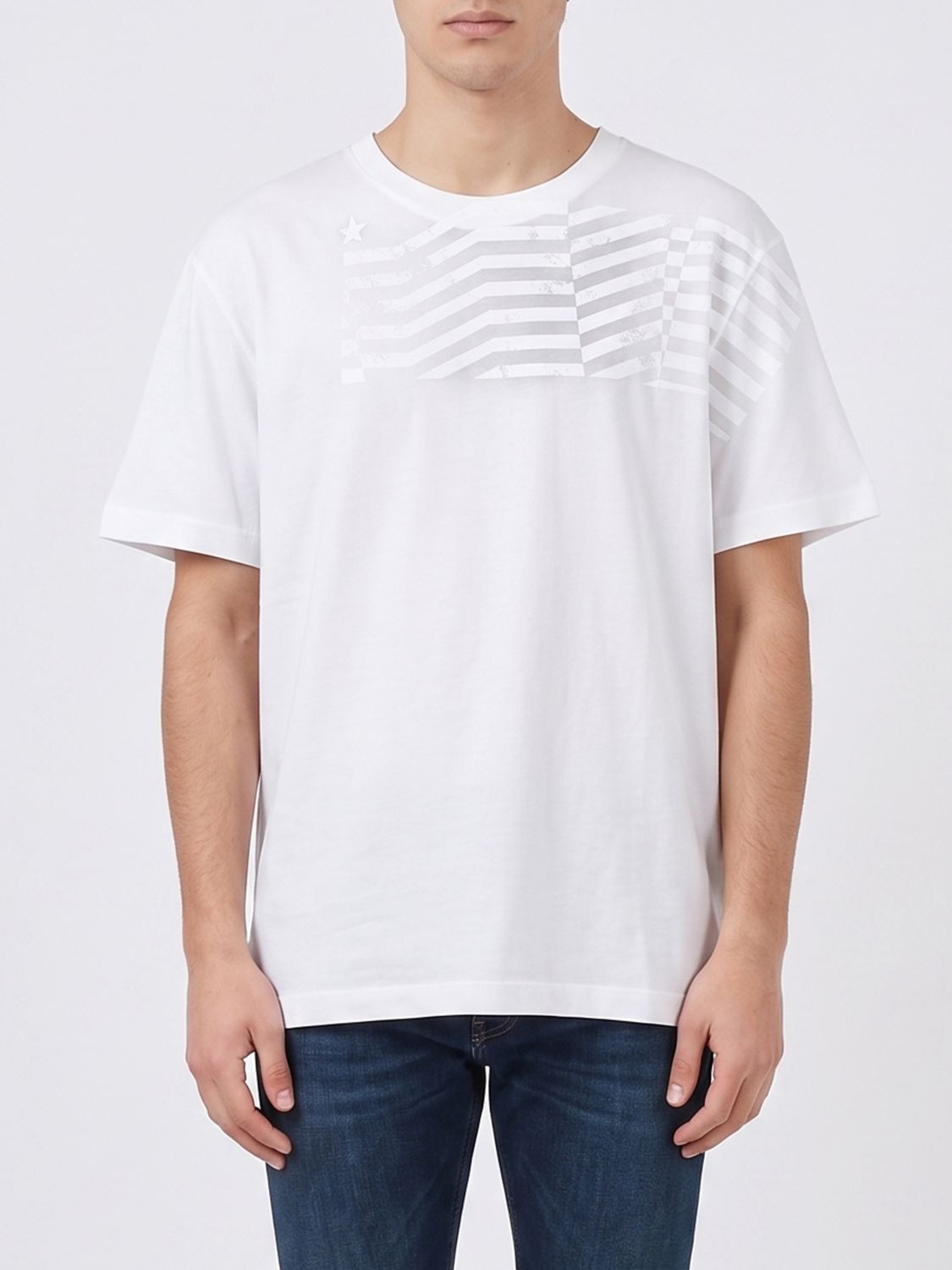 Golden Goose Golden Goose T-Shirt Men White Size US XL / EU 56 / 4 - 1 Thumbnail