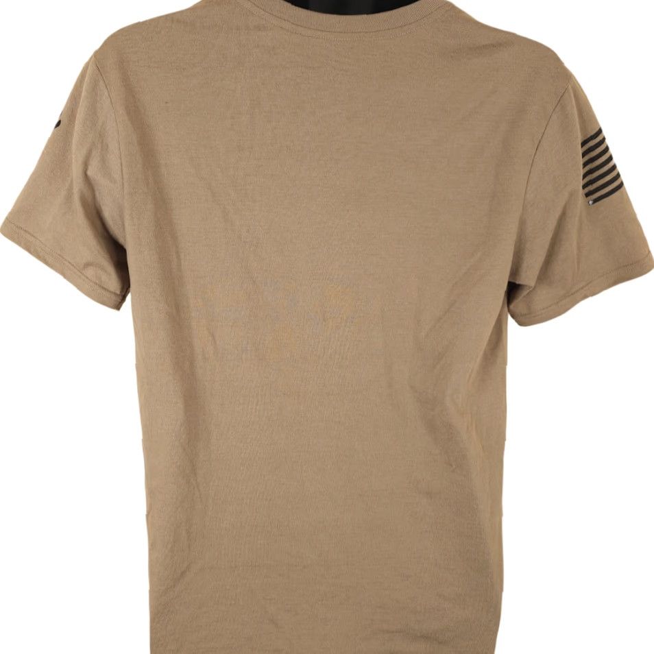 Gildan United States Army T Shirt Mens Size Medium Beige 1% US Military Recon Wear Size US M / EU 48-50 / 2 - 5 Thumbnail