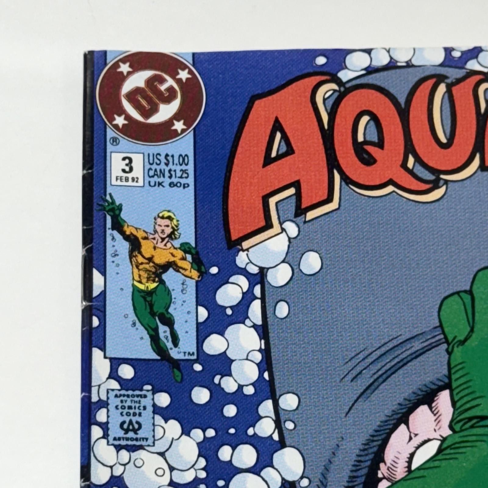 DC Comics DC Comics Aquaman #3 February 1992 Comic Book Size ONE SIZE - 3 Thumbnail
